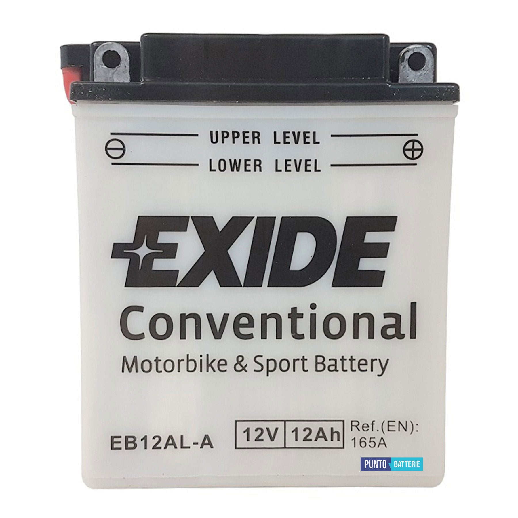 Batteria Exide 12Ah, 12V, 165A , 135x80x160mm