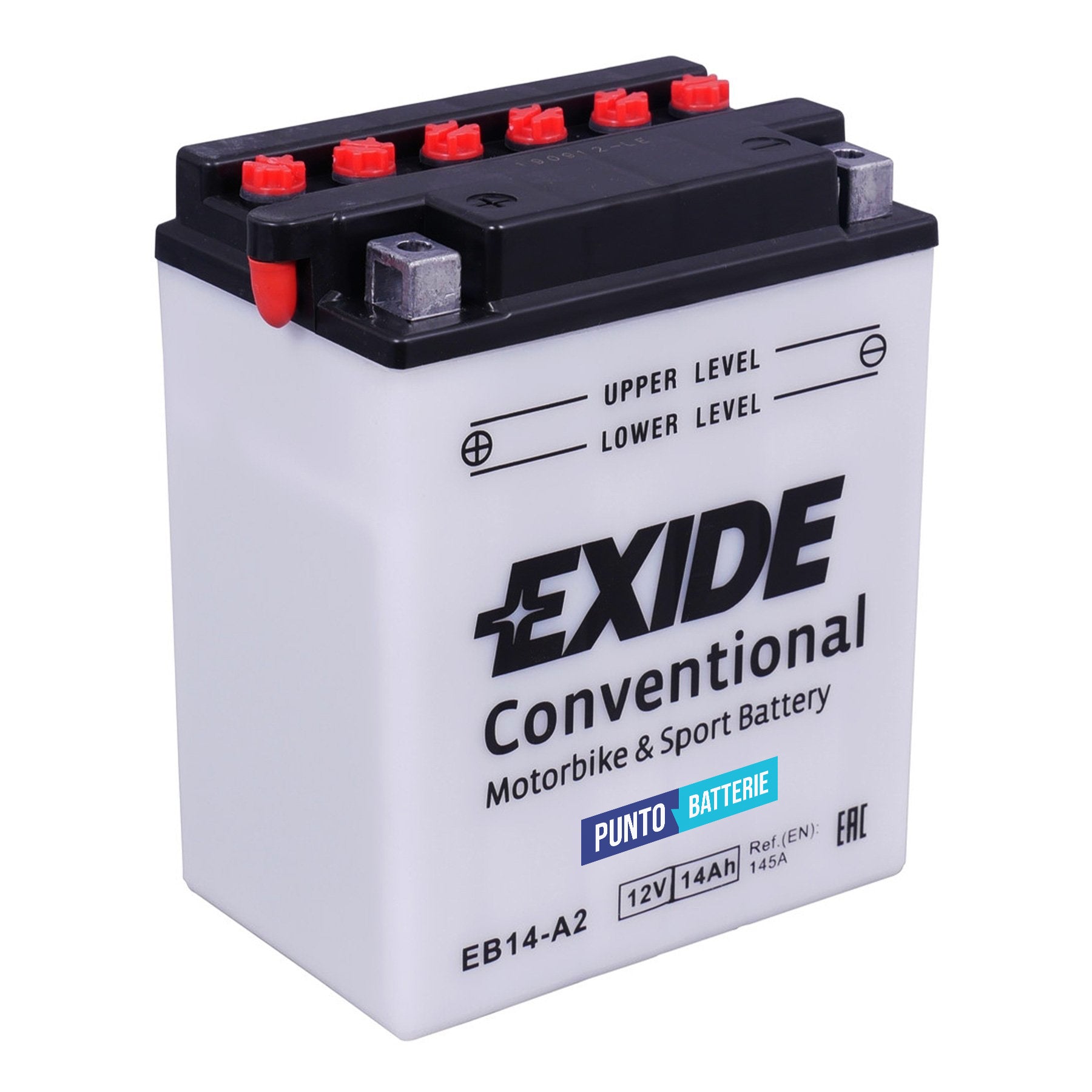 Batteria Exide 14Ah, 12V, 145A , 135x90x165mm