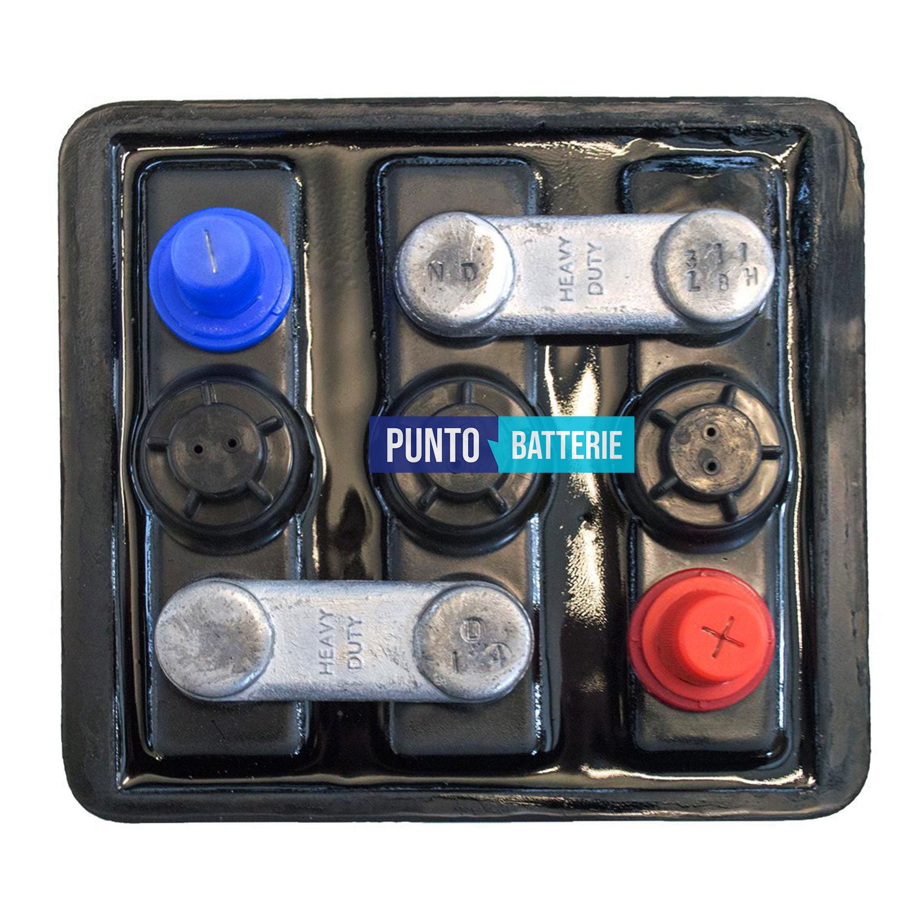 Batteria Yuasa 60Ah, 6V, 350A, 186x170x189mm