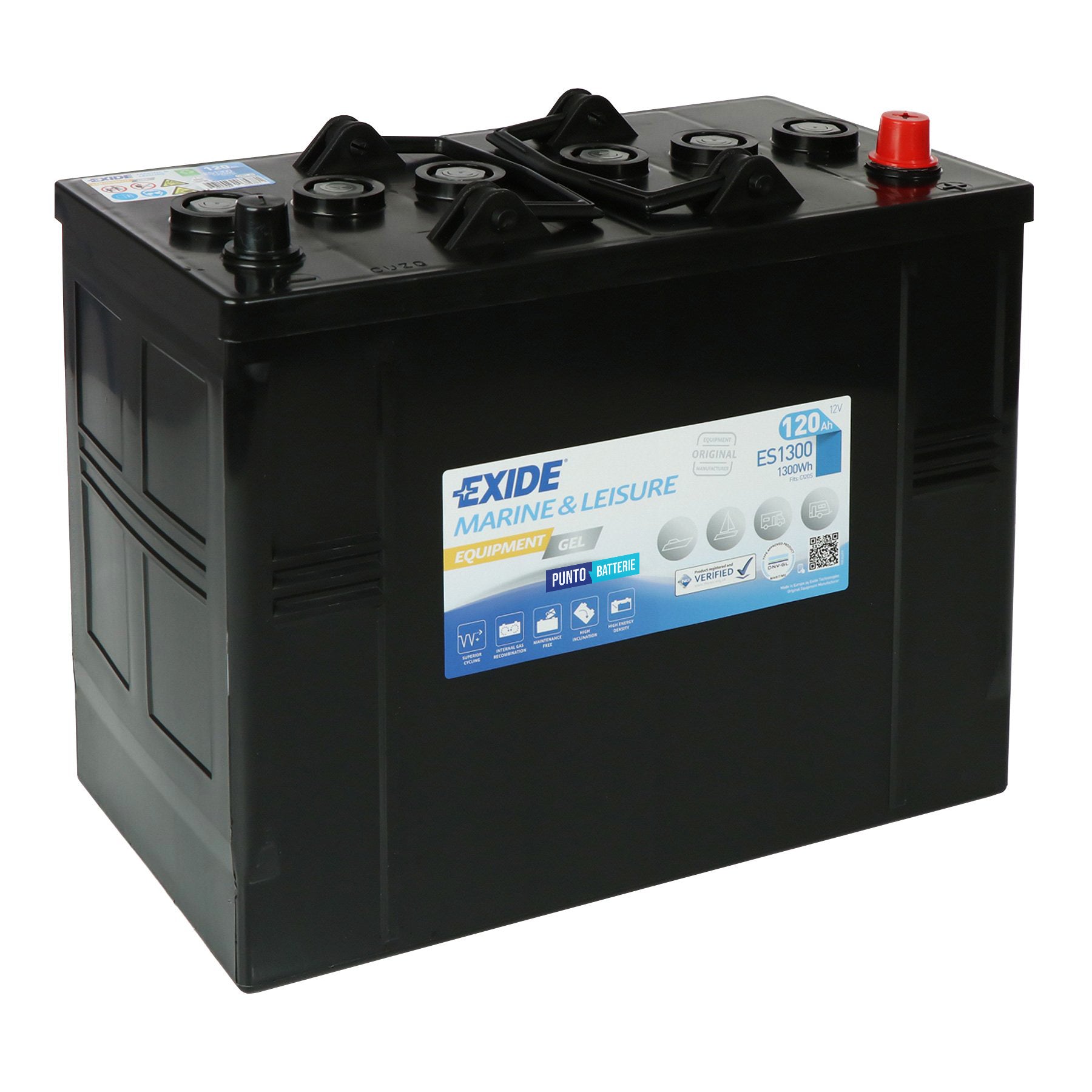 Batteria Exide ES1300 Equipment Gel