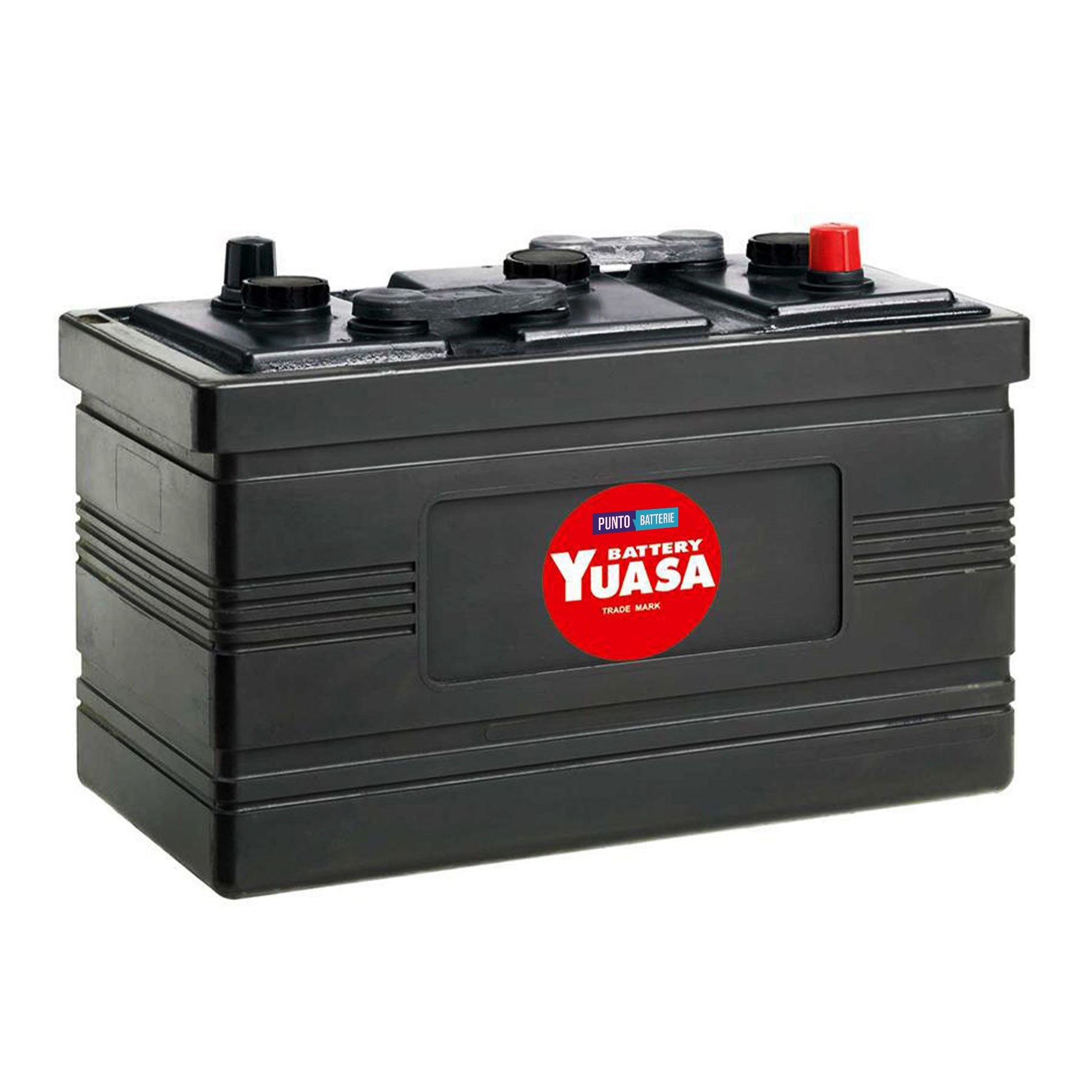 Batteria originale Yuasa Classic e Oldtimer 541, dimensioni 347 x 174 x 225, polo positivo a destra, 6 volt, 150 amperora, 510 ampere. Batteria per veicoli d'epoca.