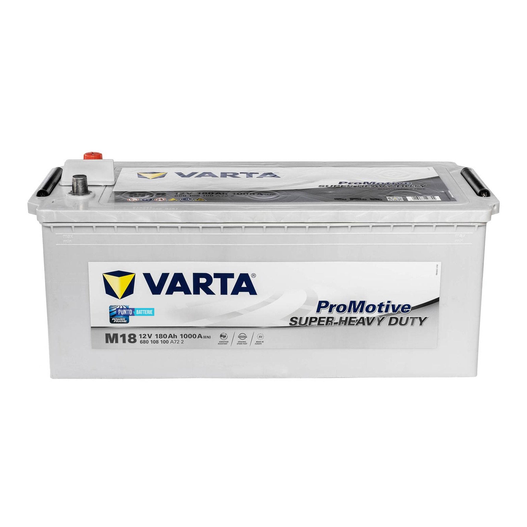 Batteria Varta 180Ah, 12V, 1000A, 513x223x223mm