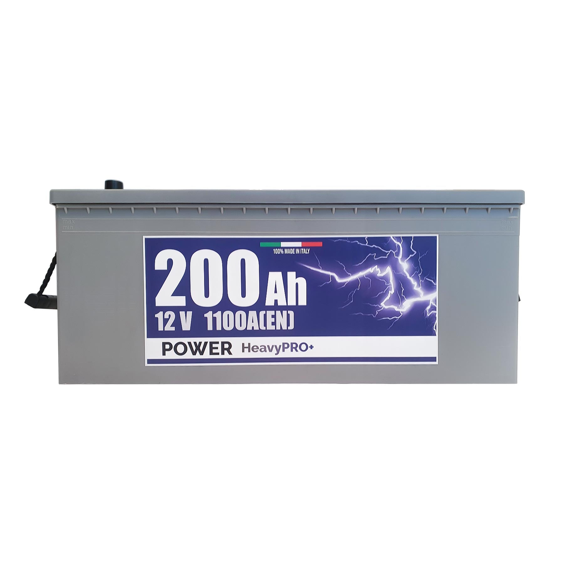 Batteria Power 200Ah, 12V, 1100A, 513x223x223mm