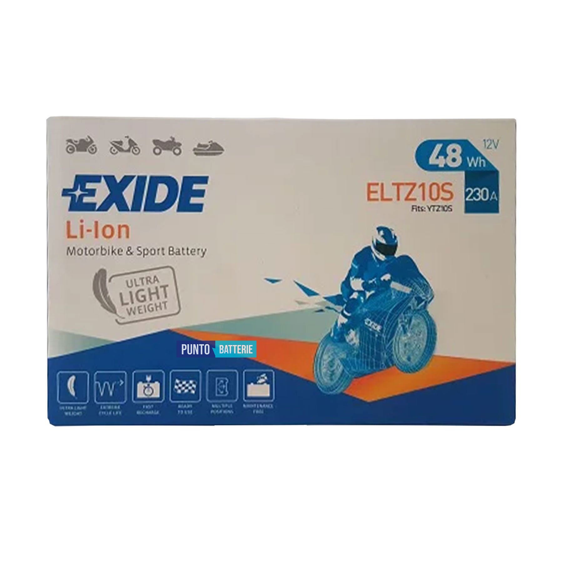 Batteria Exide ELTZ10S LI-ION