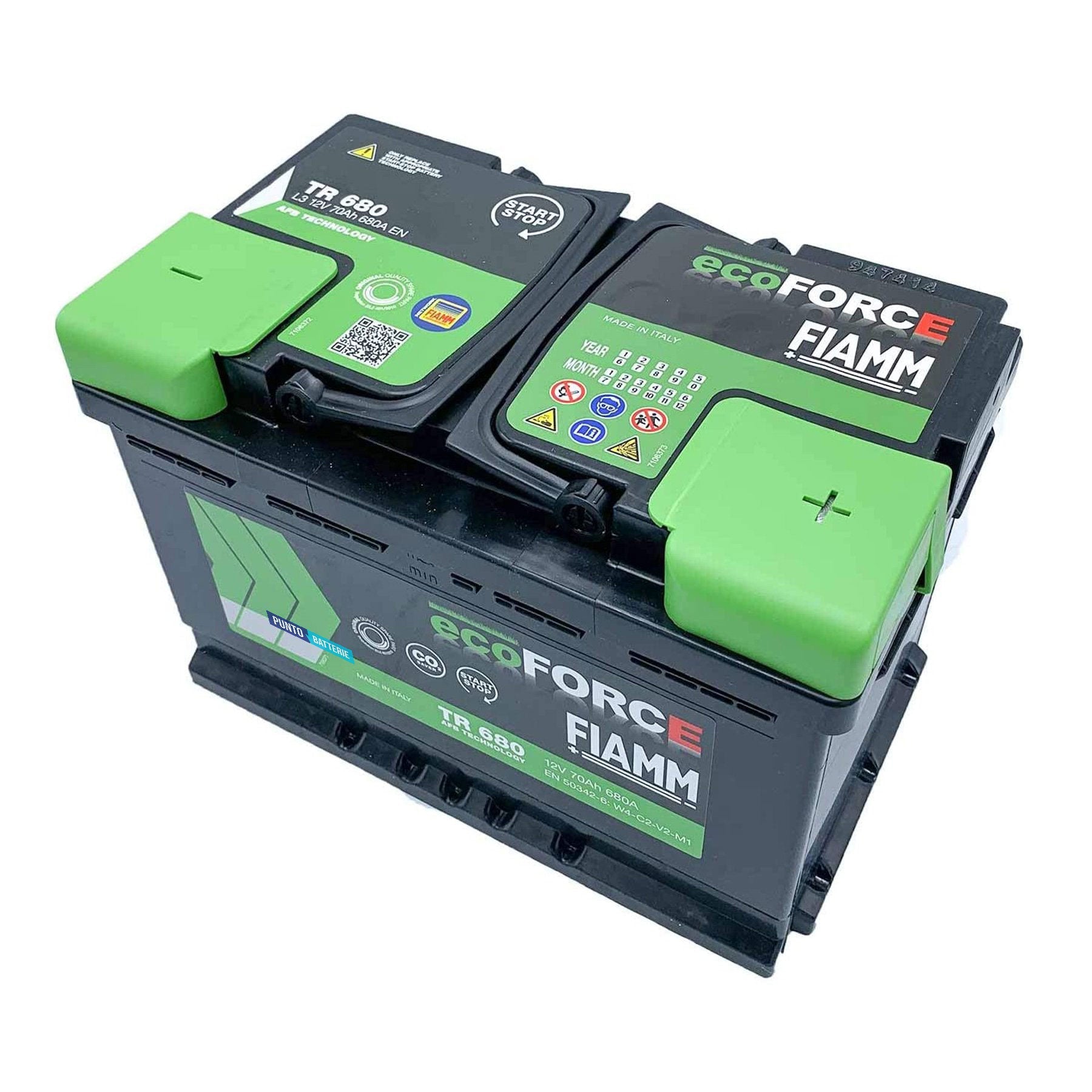 Batteria Fiamm TR 680 EcoFORCE AFB