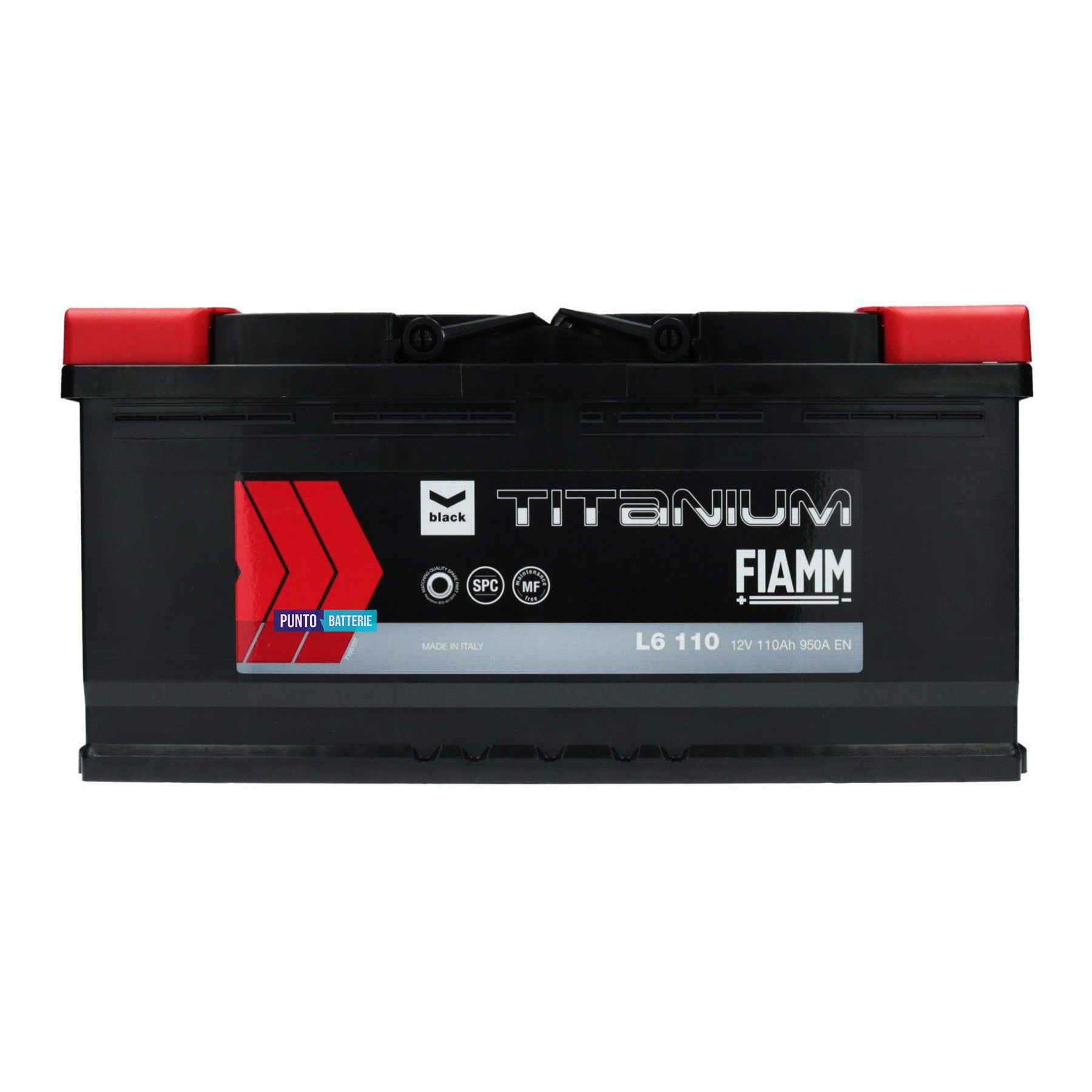 Batteria Fiamm 110Ah, 12V, 950A, 394x175x190mm