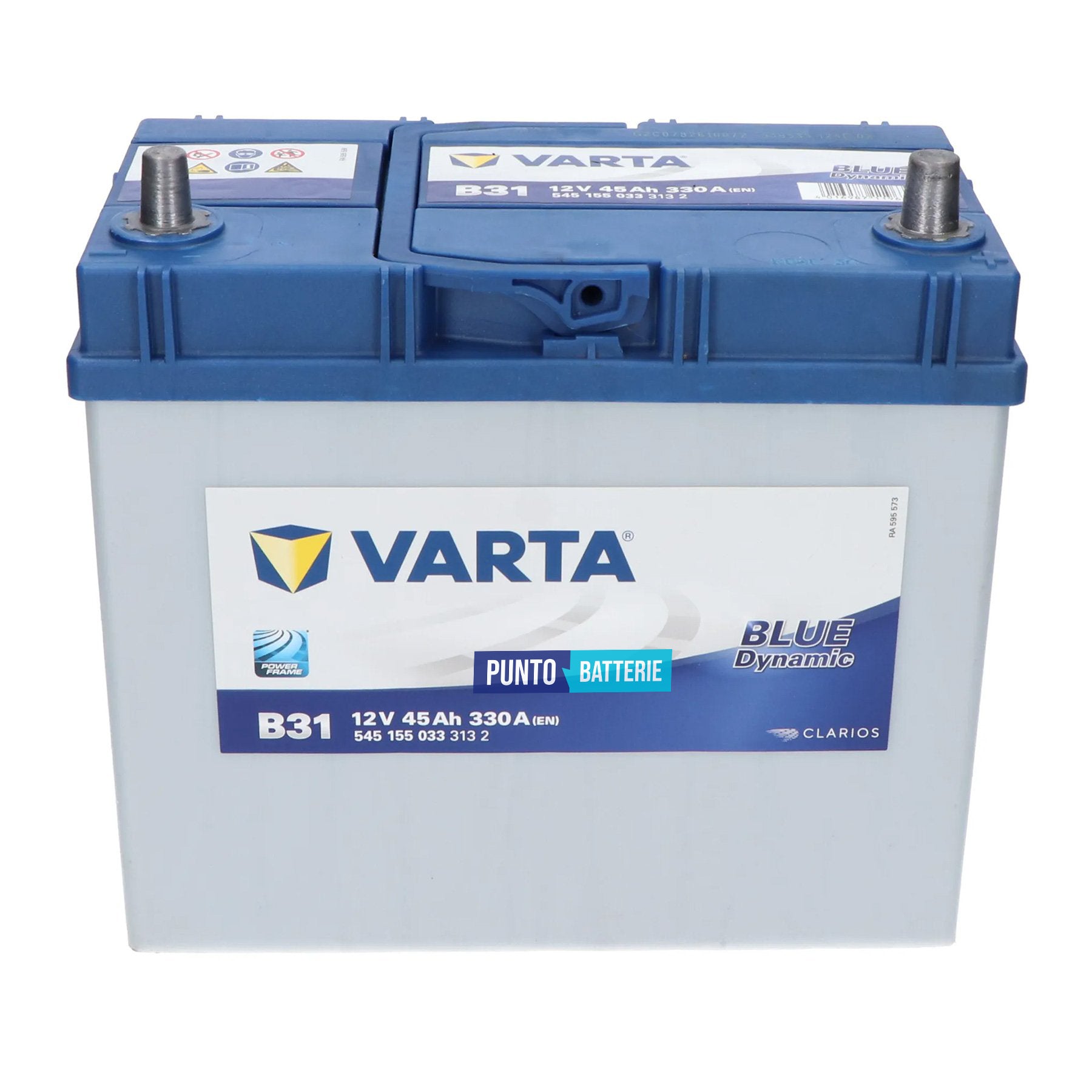 Batteria Varta 45Ah, 12V, 330A, 238x129x227mm