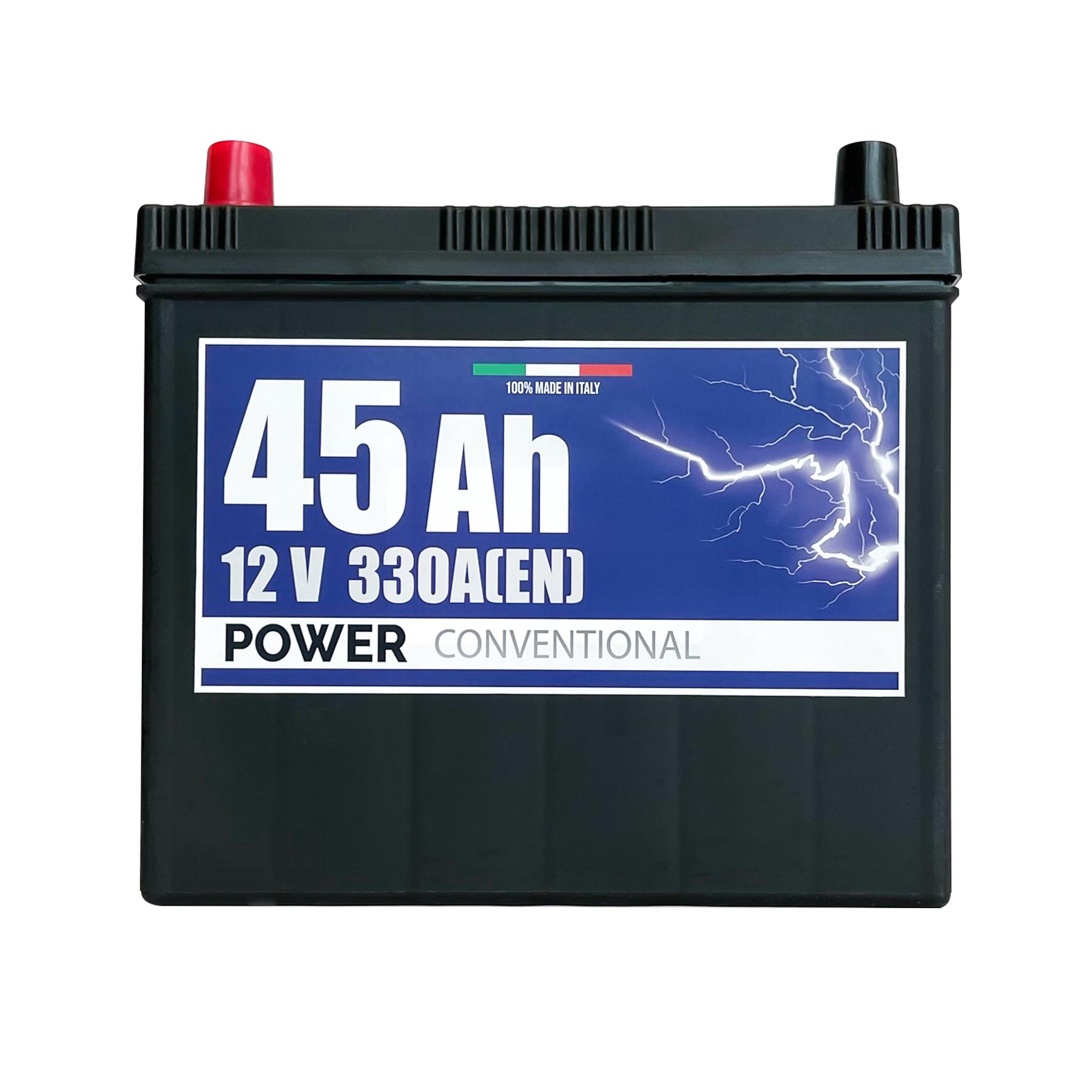 Batteria Power 45Ah, 12V, 330A, 220x135x225mm