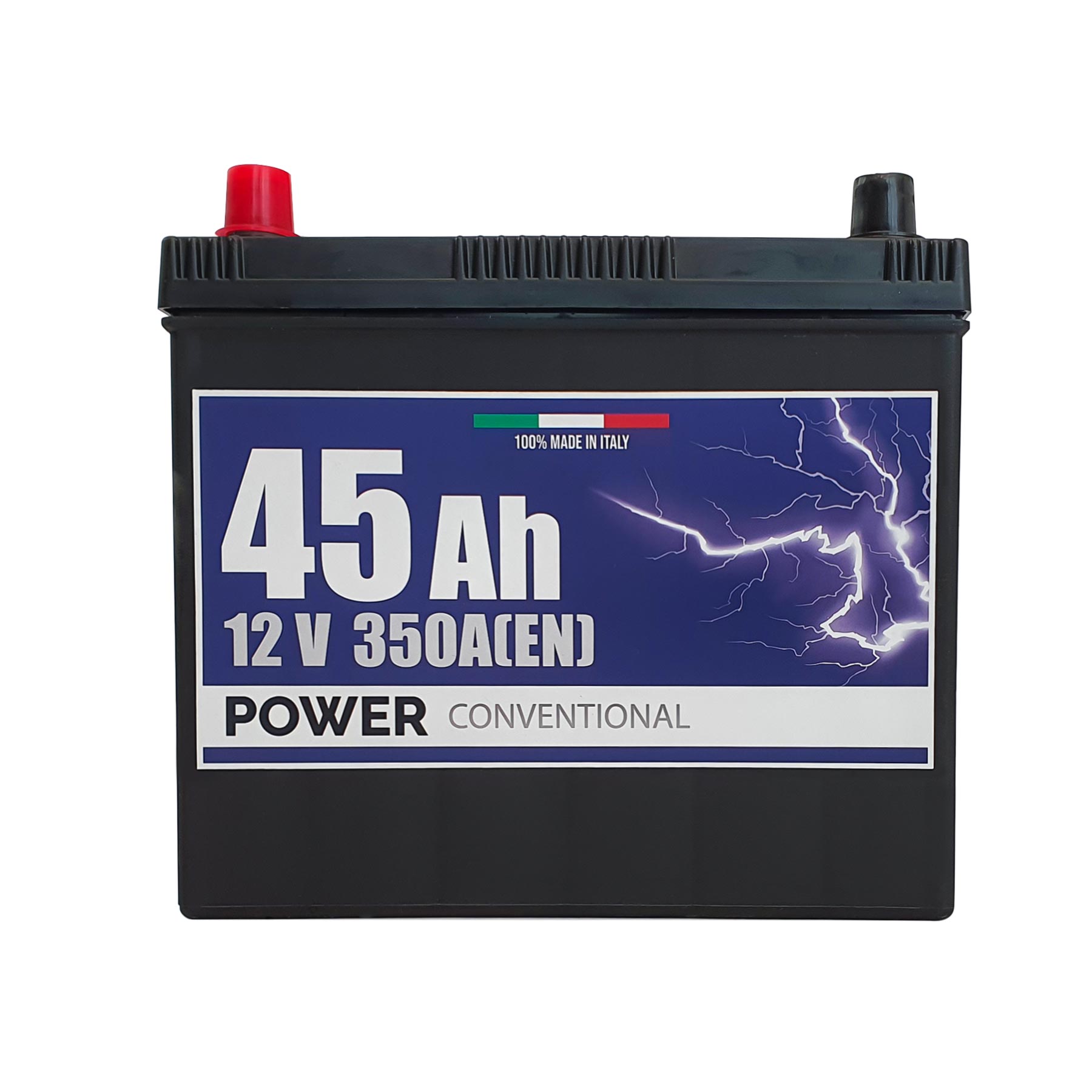 Batteria Power 45Ah, 12V, 350A, 237x128x227mm