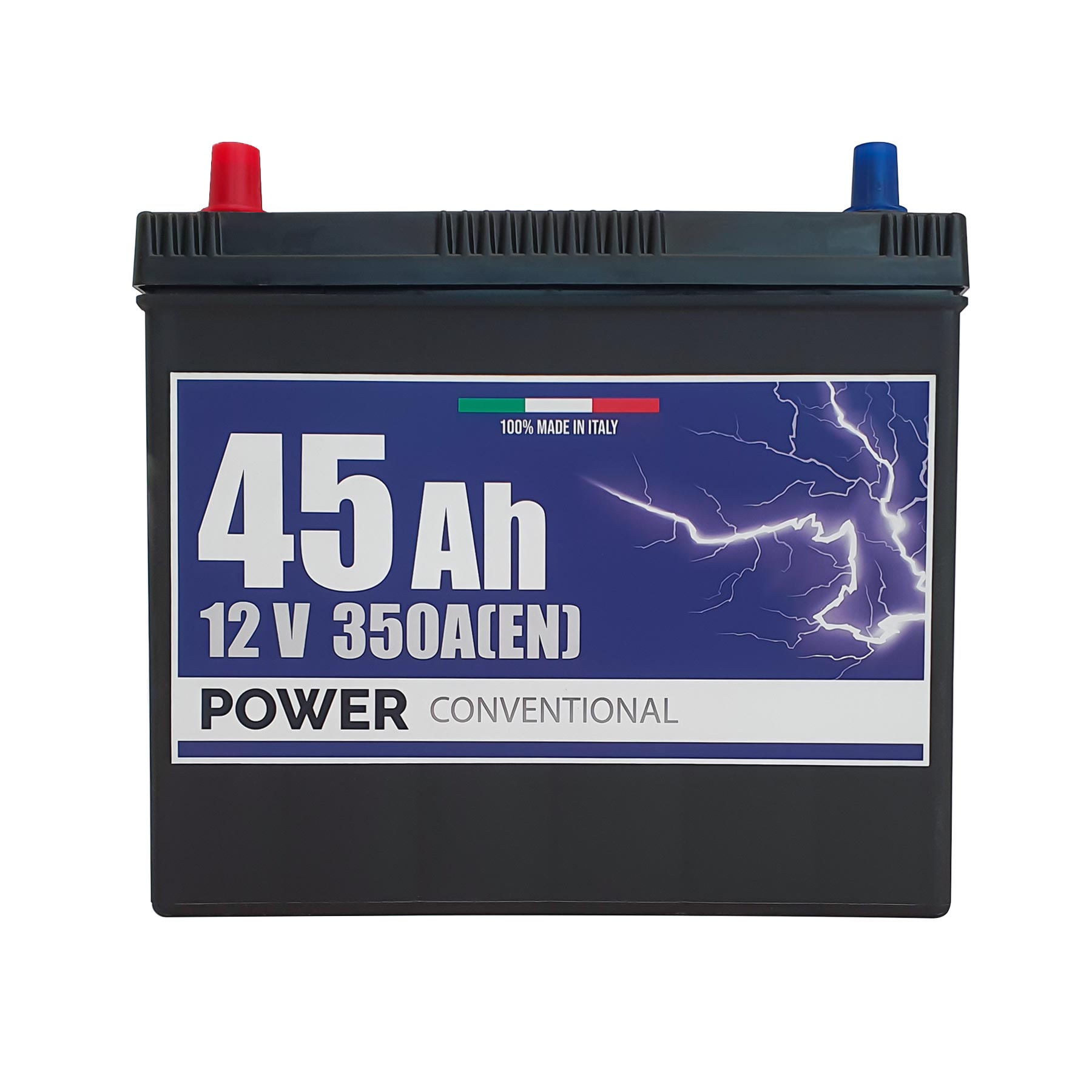 Batteria Power 45Ah, 12V, 350A, 237x128x227mm