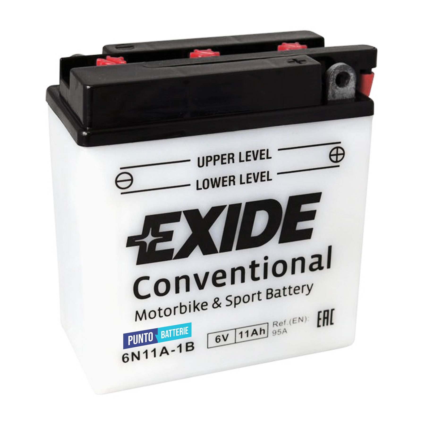 Batteria moto 11ah, 6v