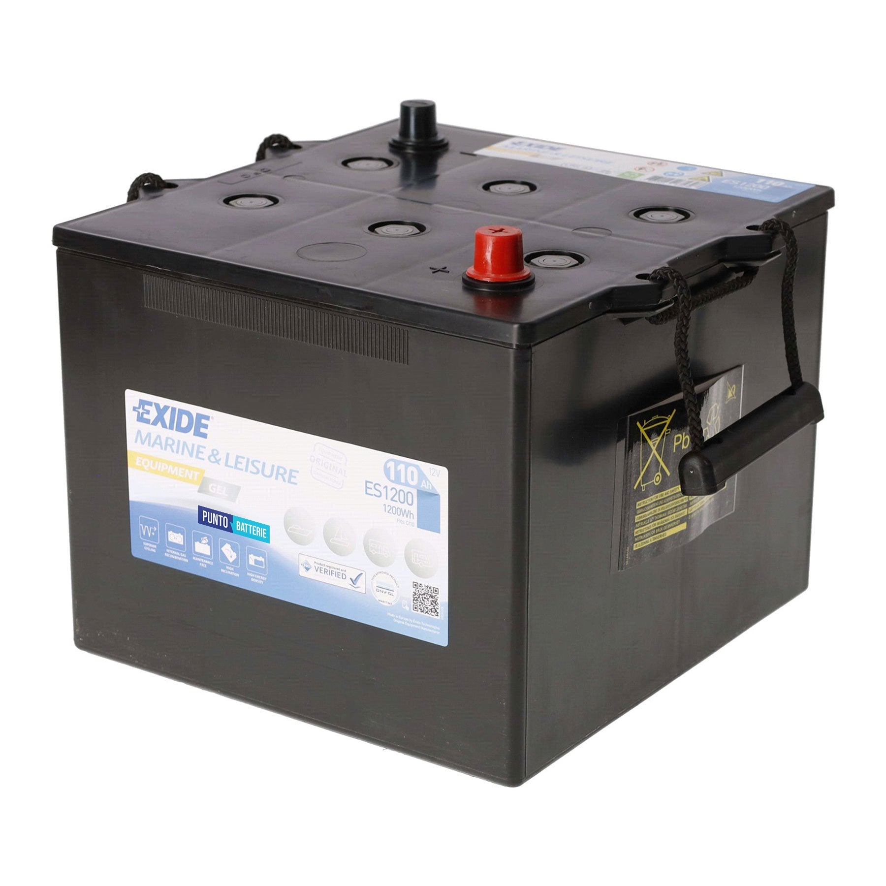 Batteria camper 110ah, 12v