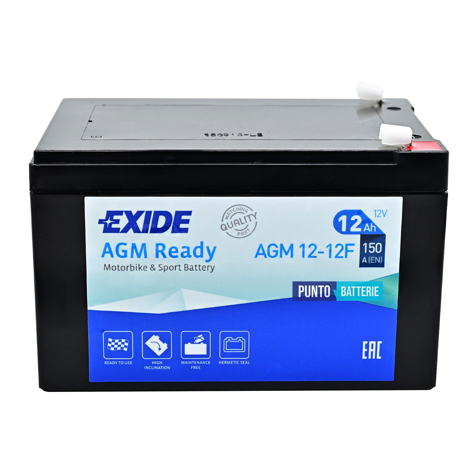 Batteria moto 12ah, 12v