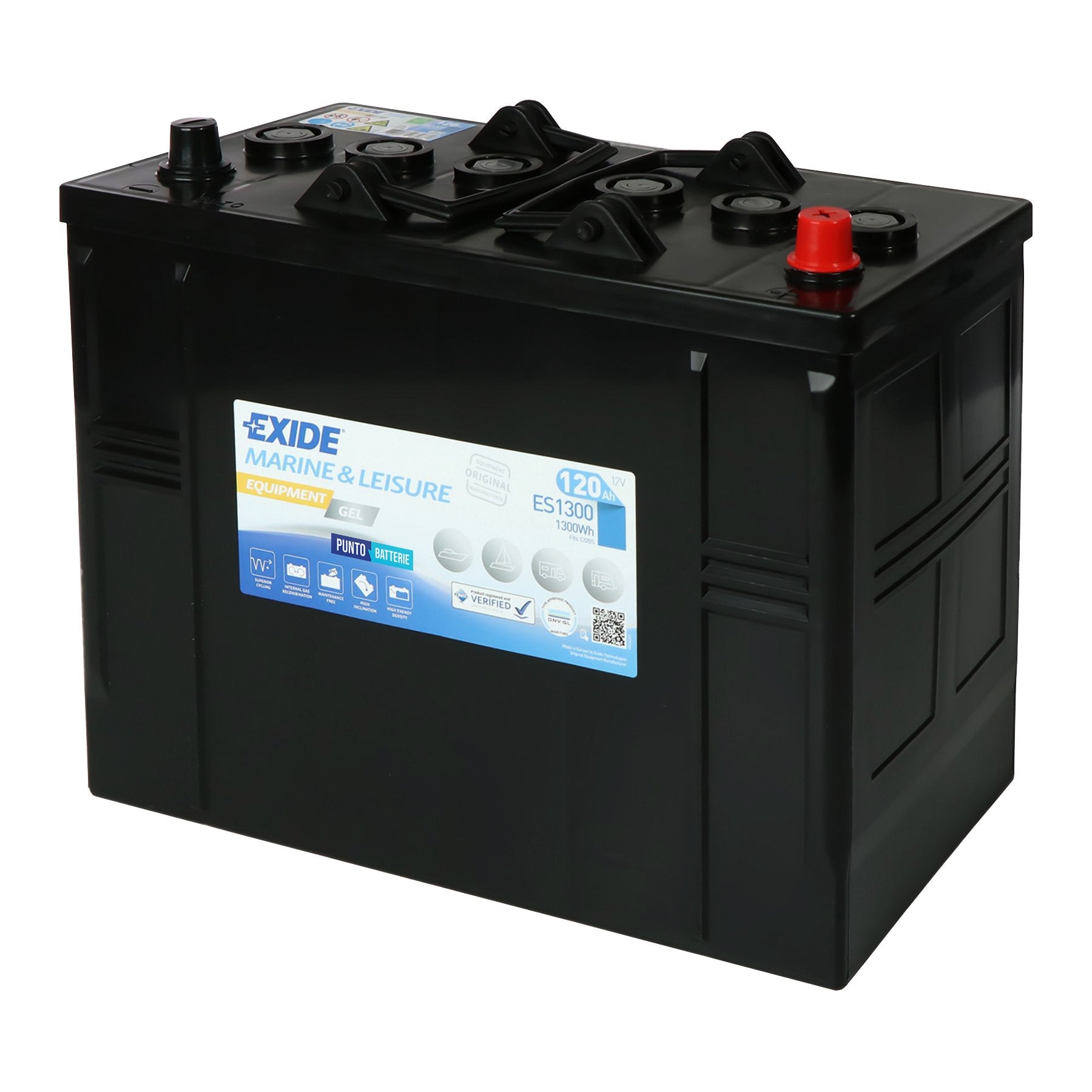 Batteria camper 120ah, 12v