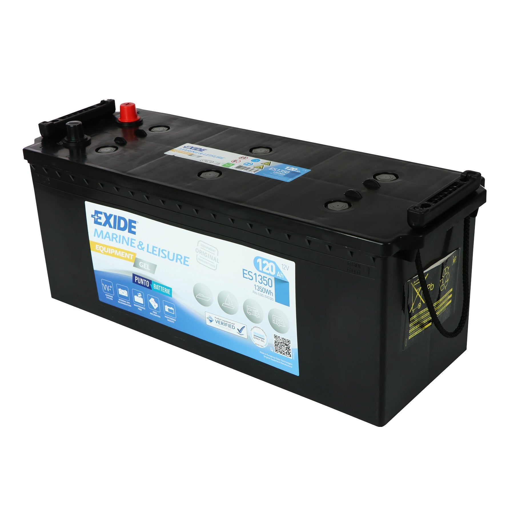 Batteria camper 120ah, 12v