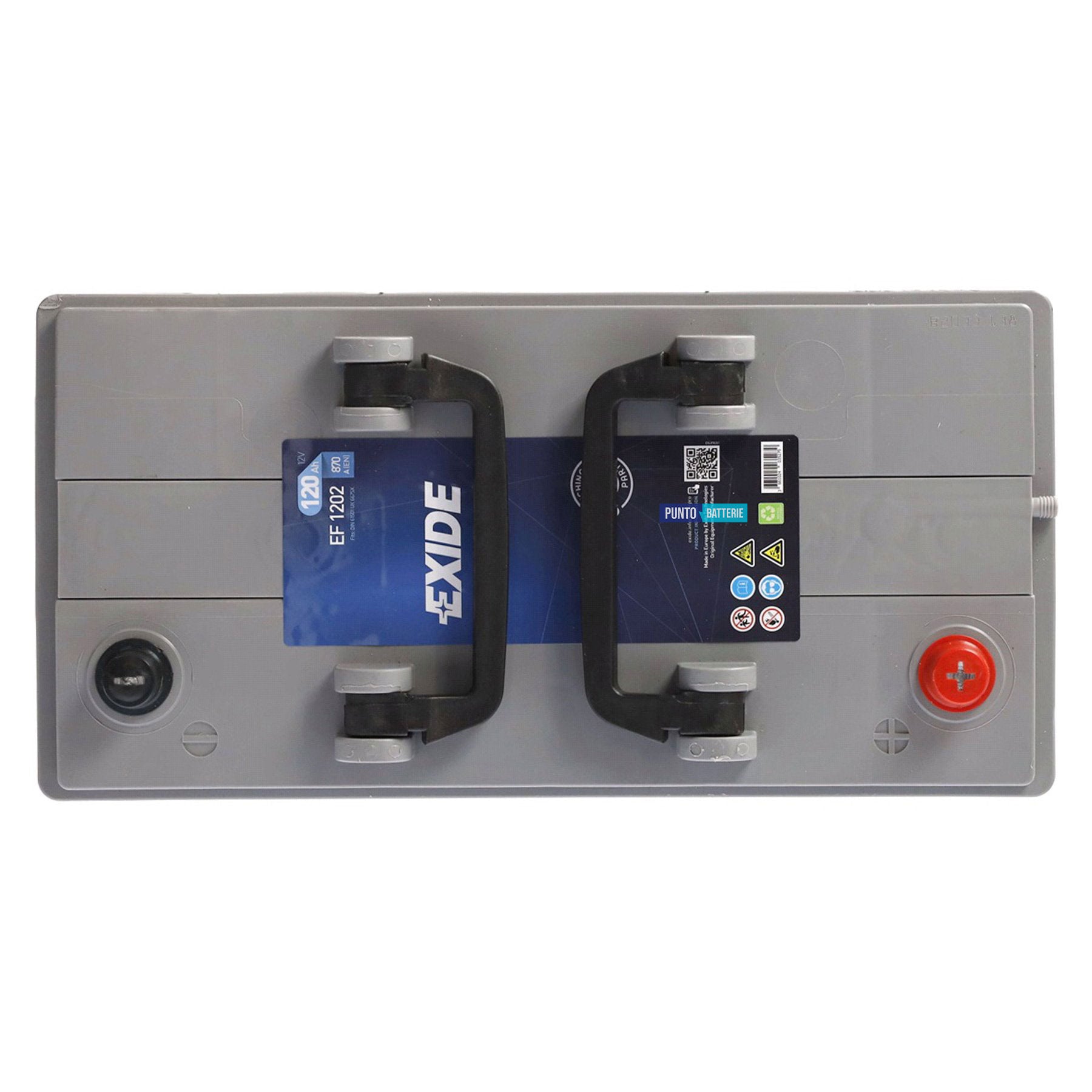 Batteria camion 120ah, 870a, 12v