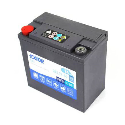 Batteria moto 14ah, 12v