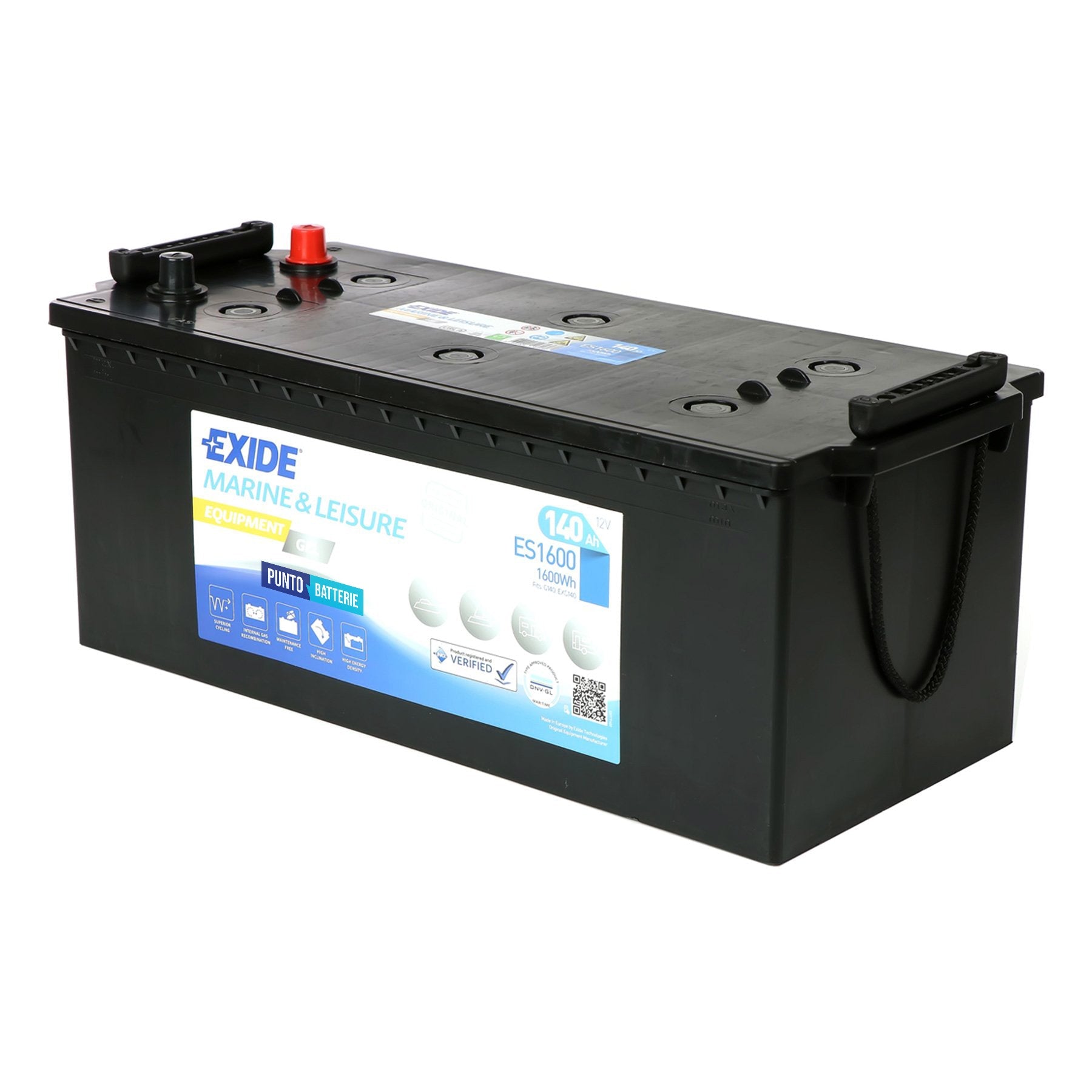Batteria camper 140ah, 12v