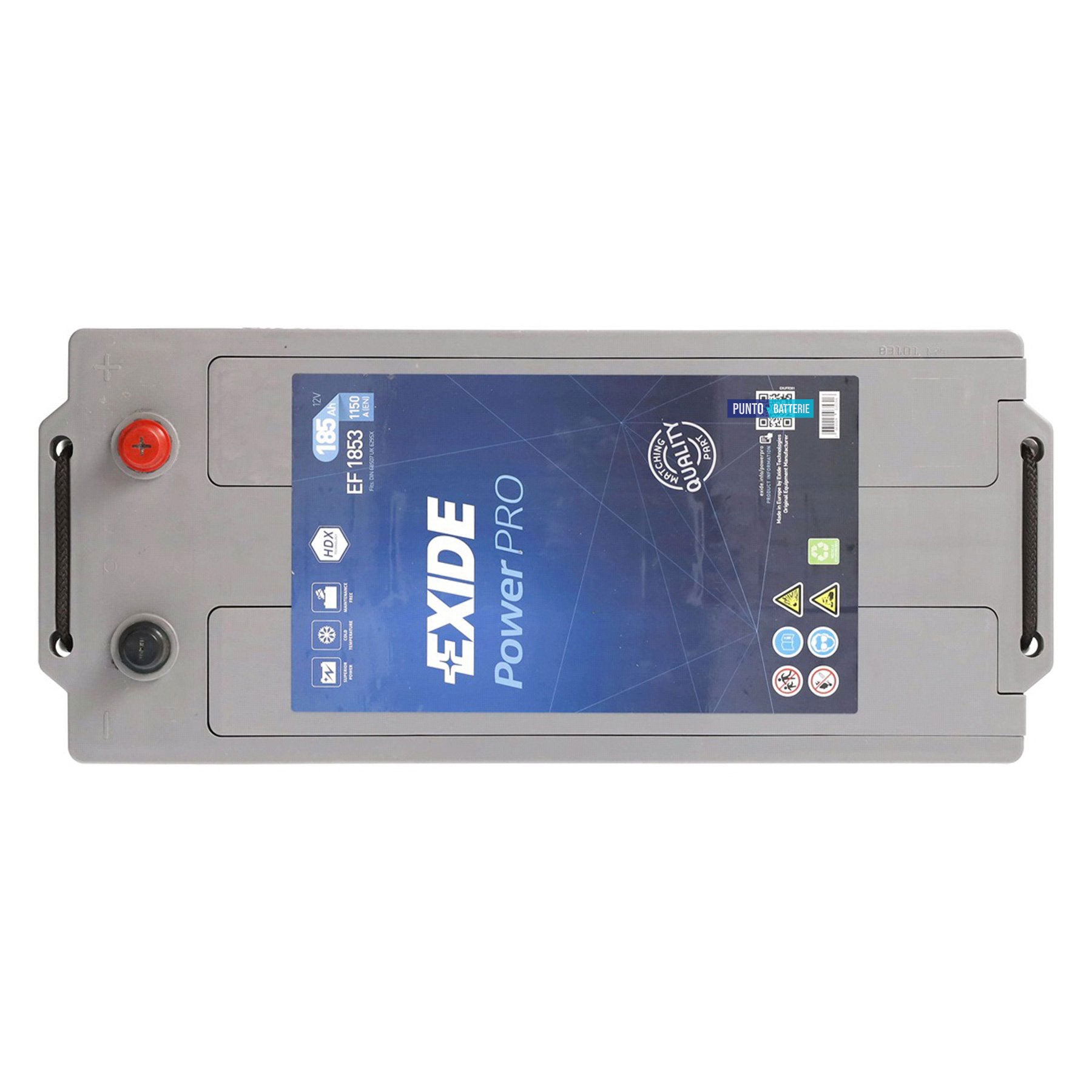 Batteria camion 185ah, 1150a, 12v