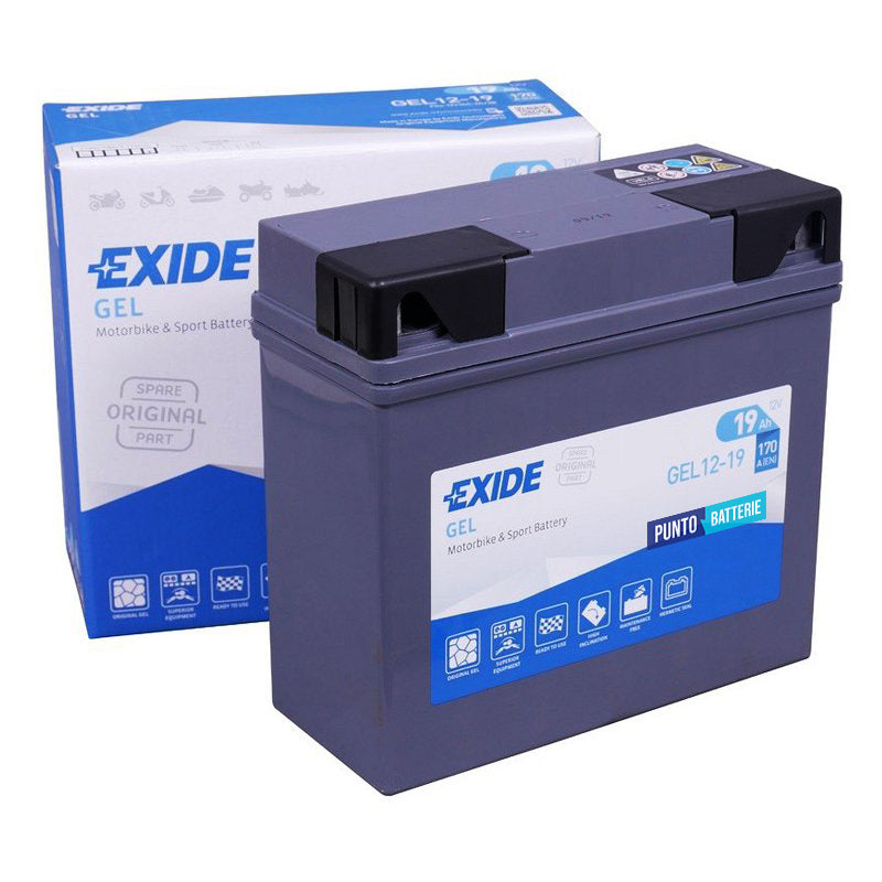 Batteria moto 19ah, 12v