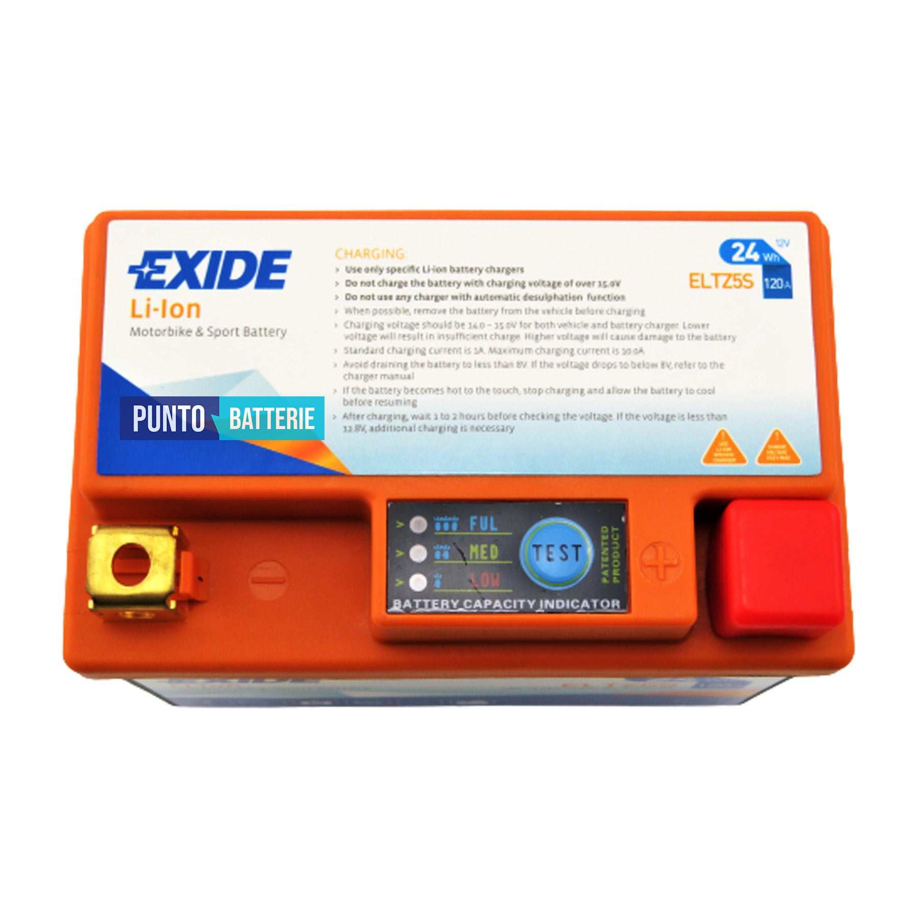 Batteria moto 2ah, 12v