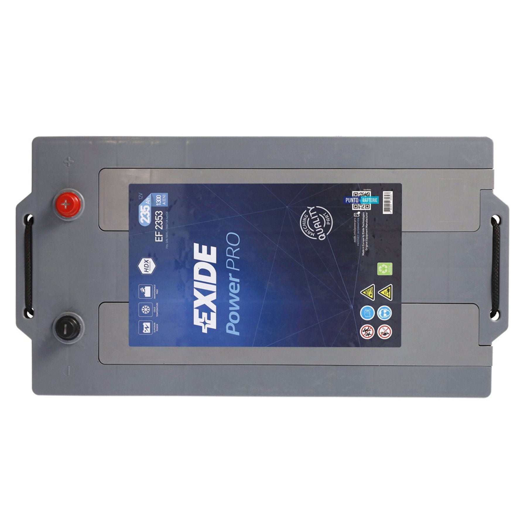 Batteria camion 235ah, 1300a, 12v