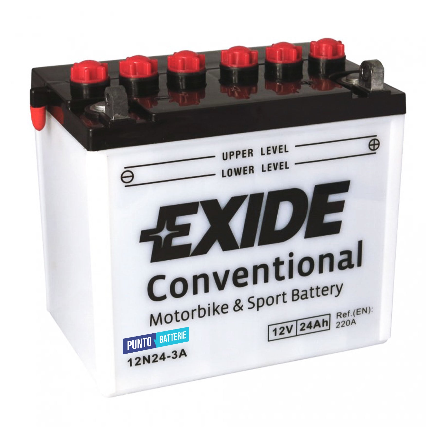 Batteria moto 24ah, 12v