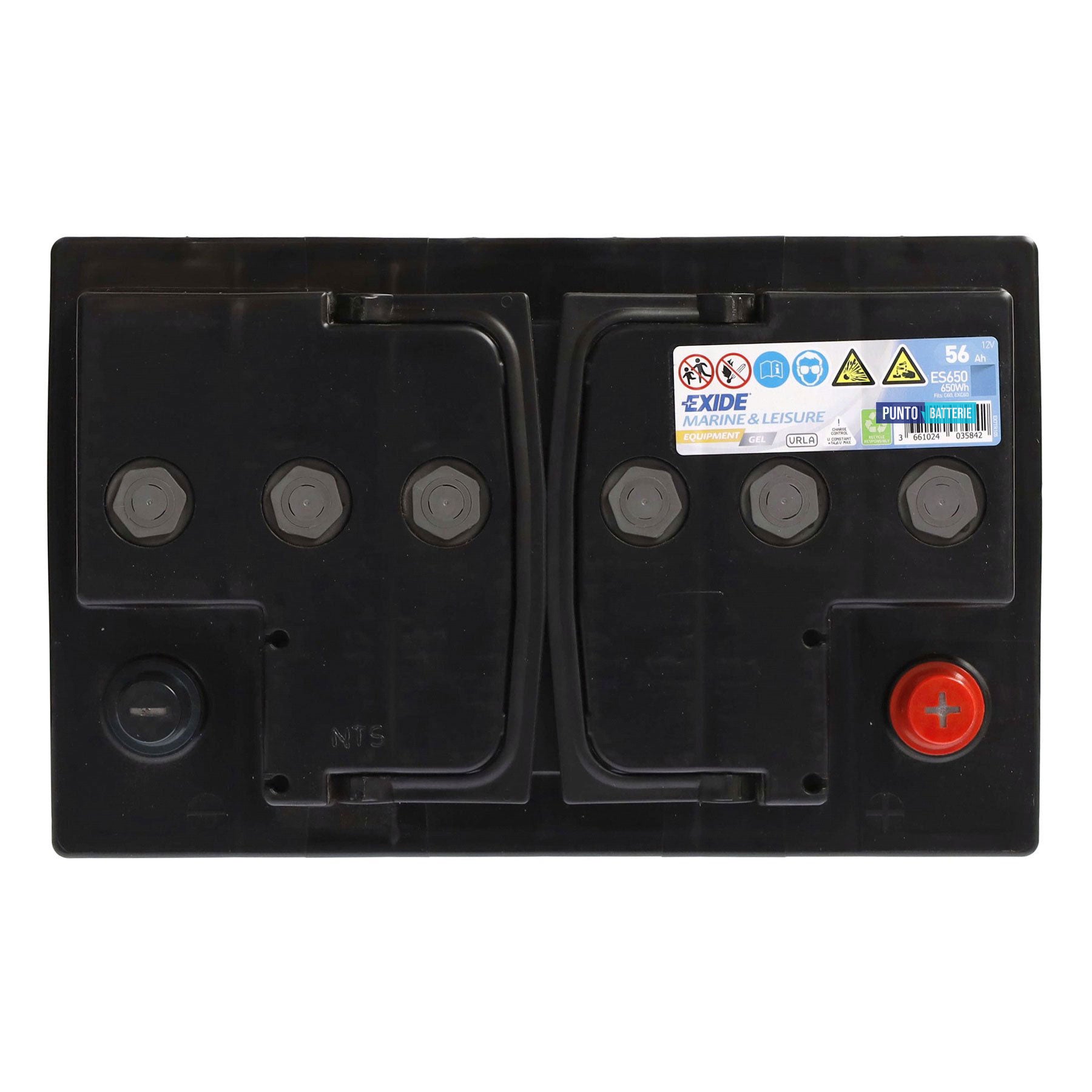 Batteria camper 56ah, 12v