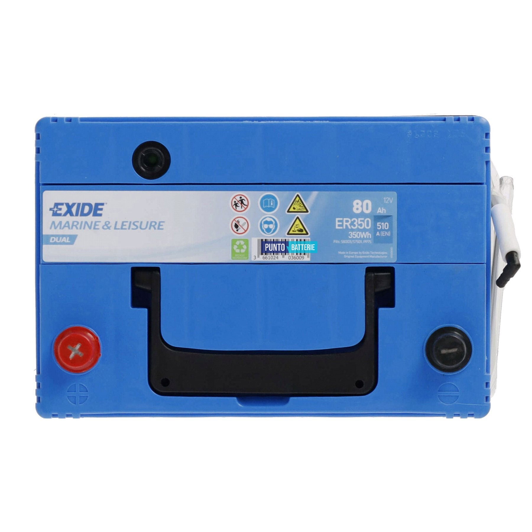 Batteria camper 80ah, 12v