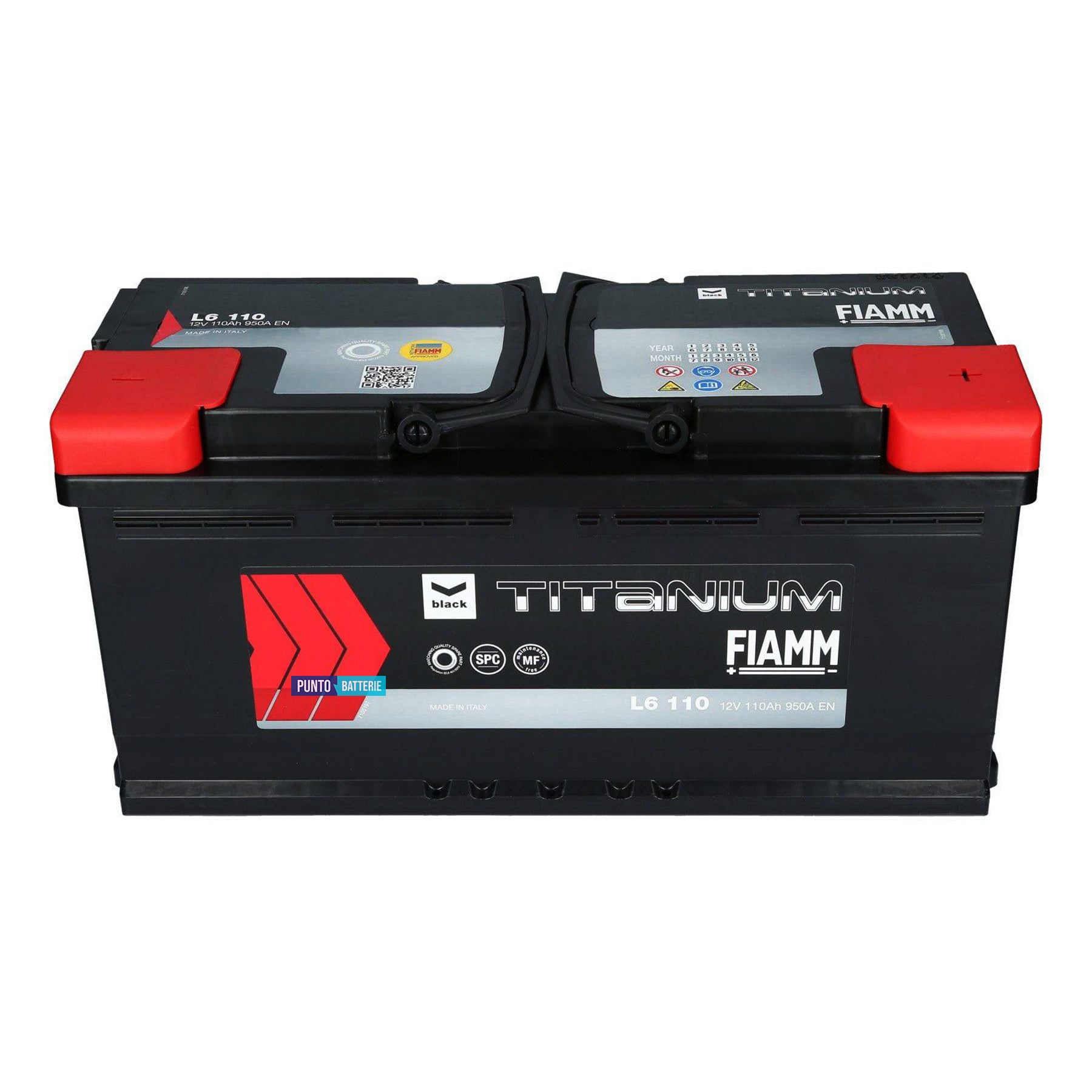 Batteria auto 110ah, 950a, 12v