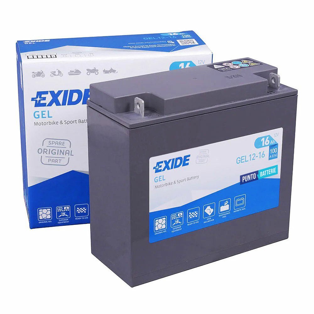 Batteria Exide 16Ah, 12V, 100A , 180x75x165mm