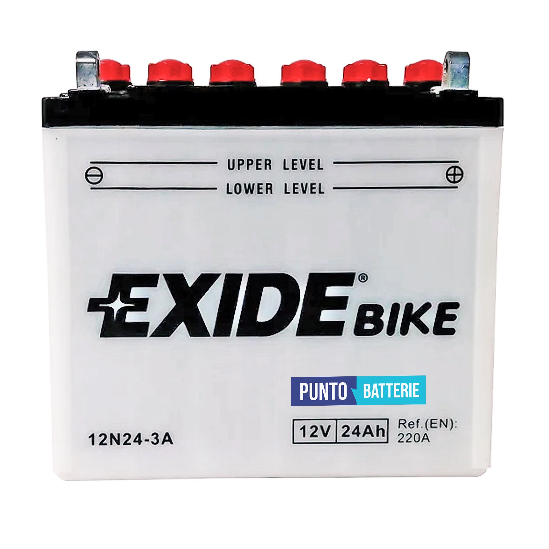 Batteria Exide 24Ah, 12V, 220A , 184x124x175mm