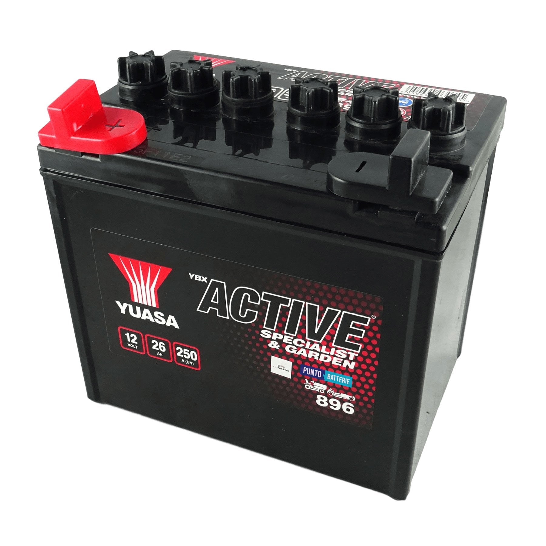 Batteria Yuasa 26Ah, 12V, 250A , 187x127x181mm
