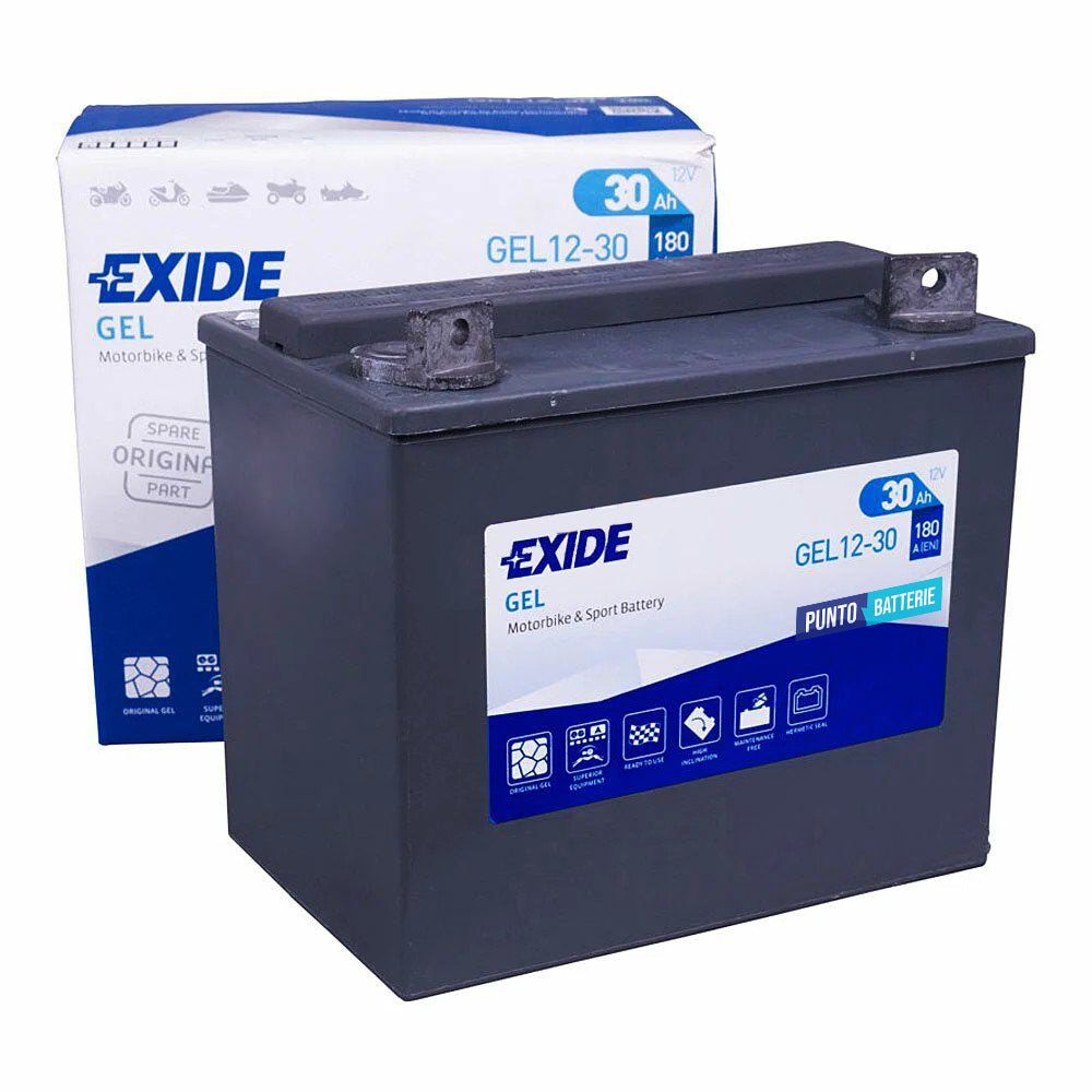 Batteria Exide 30Ah, 12V, 180A , 197x132x186mm