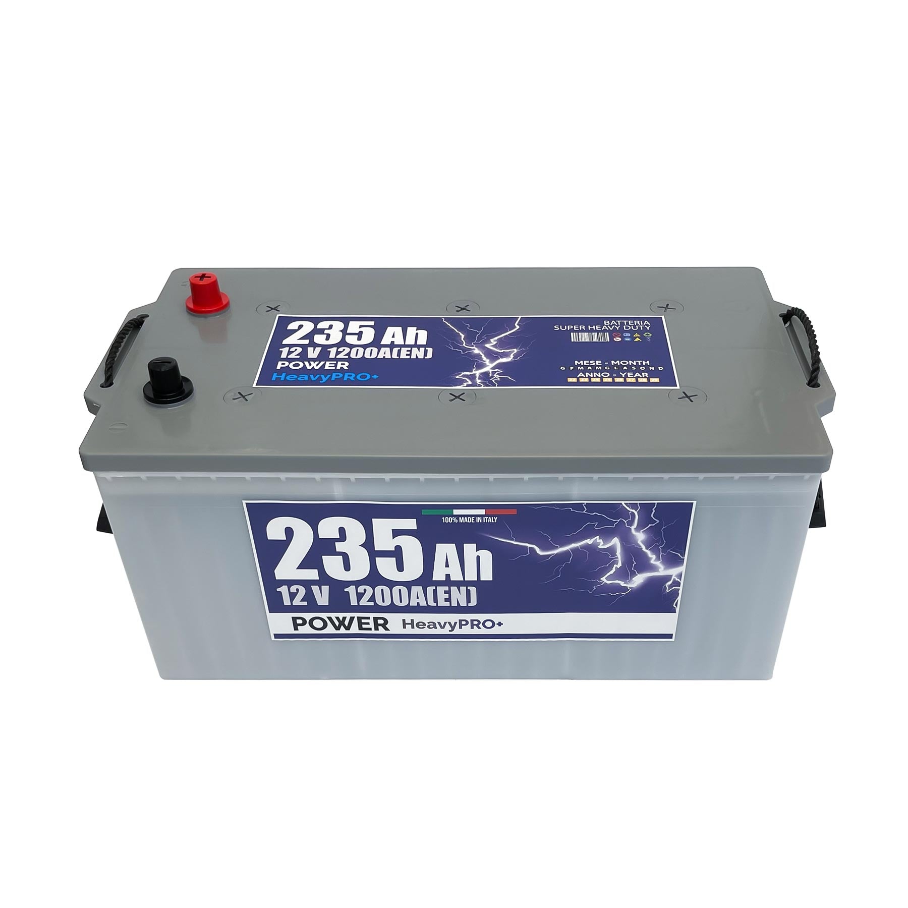 Batteria camion 235ah, 1200a, 12v