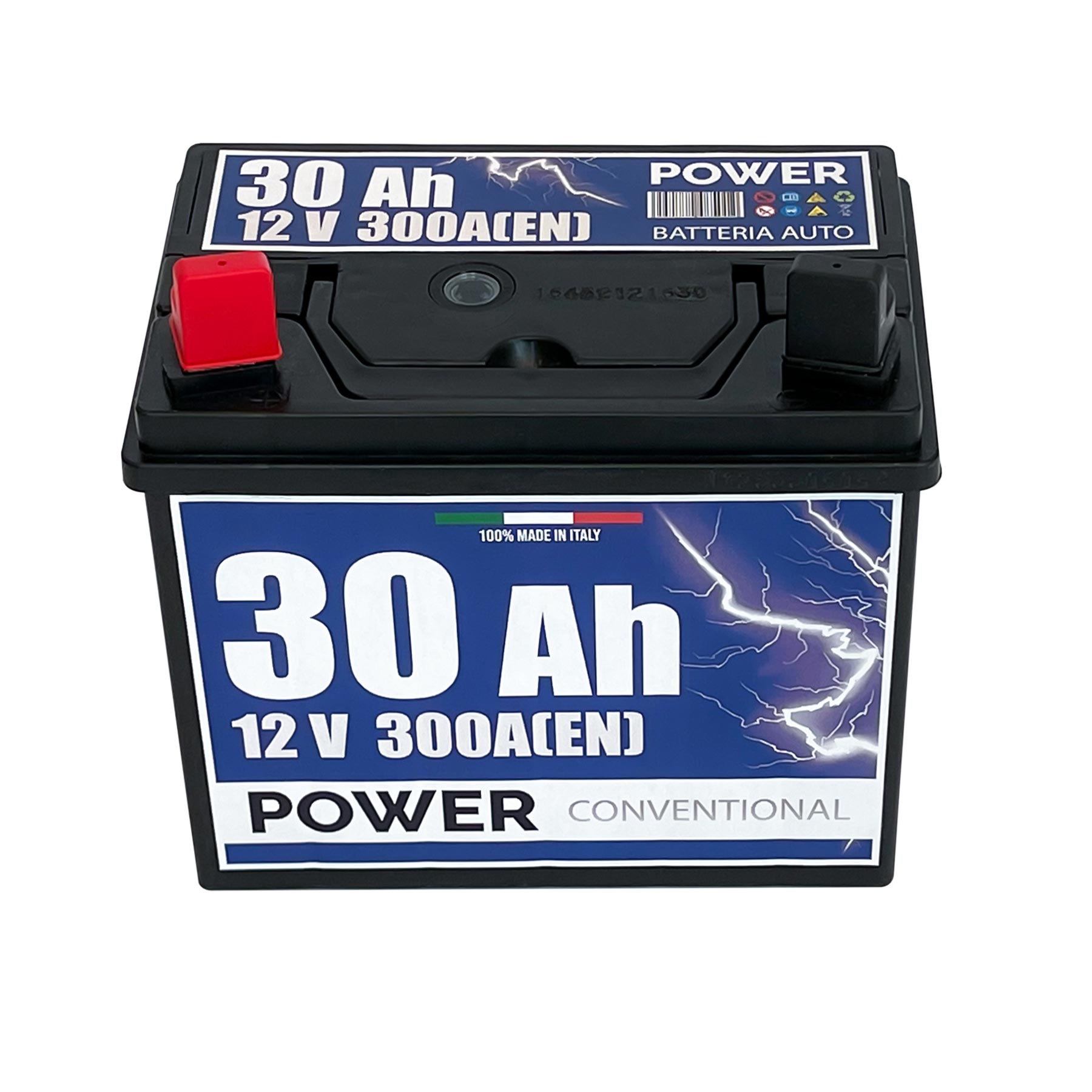 Batteria moto 30ah, 12v