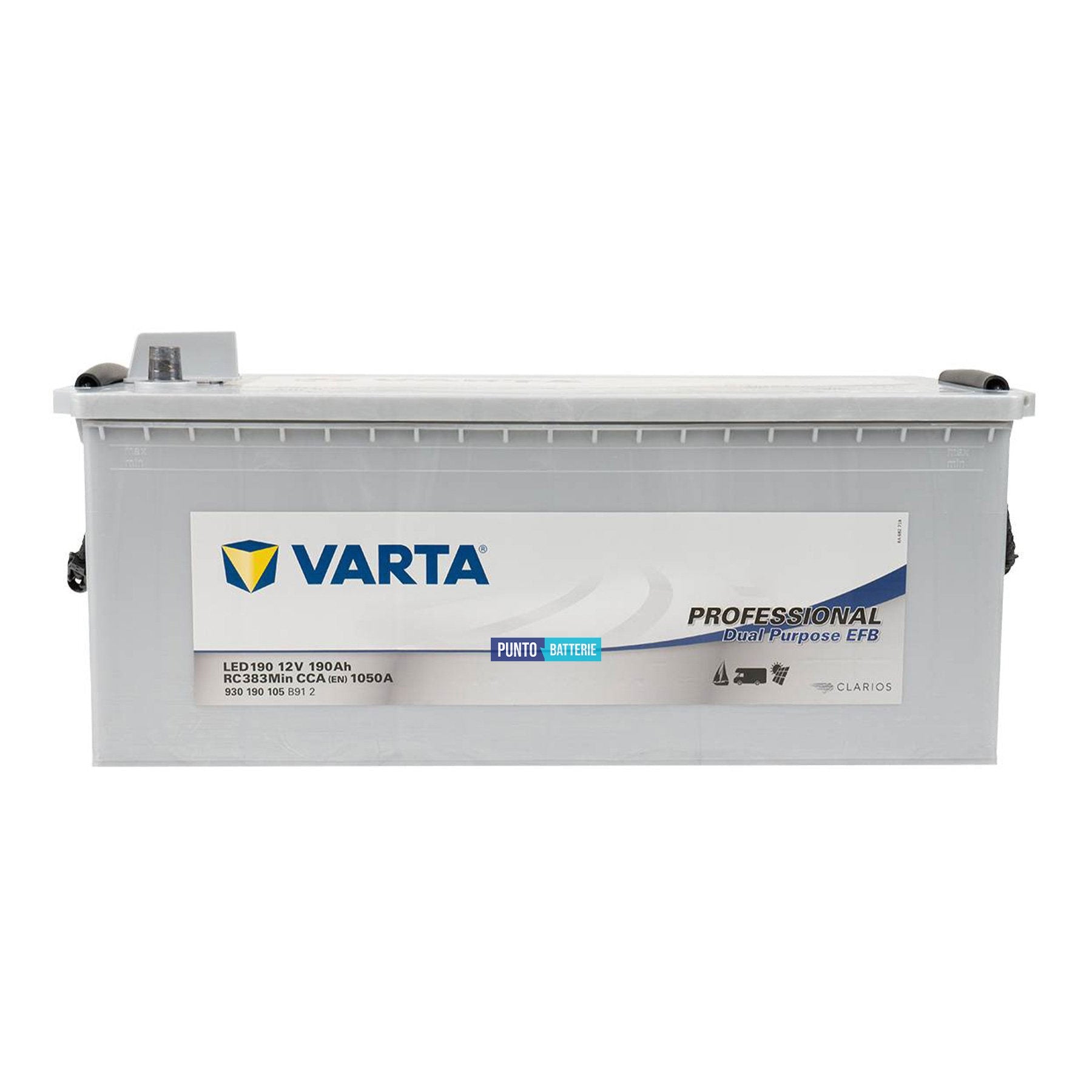Batteria Varta 190Ah, 12V, 513x223x223mm