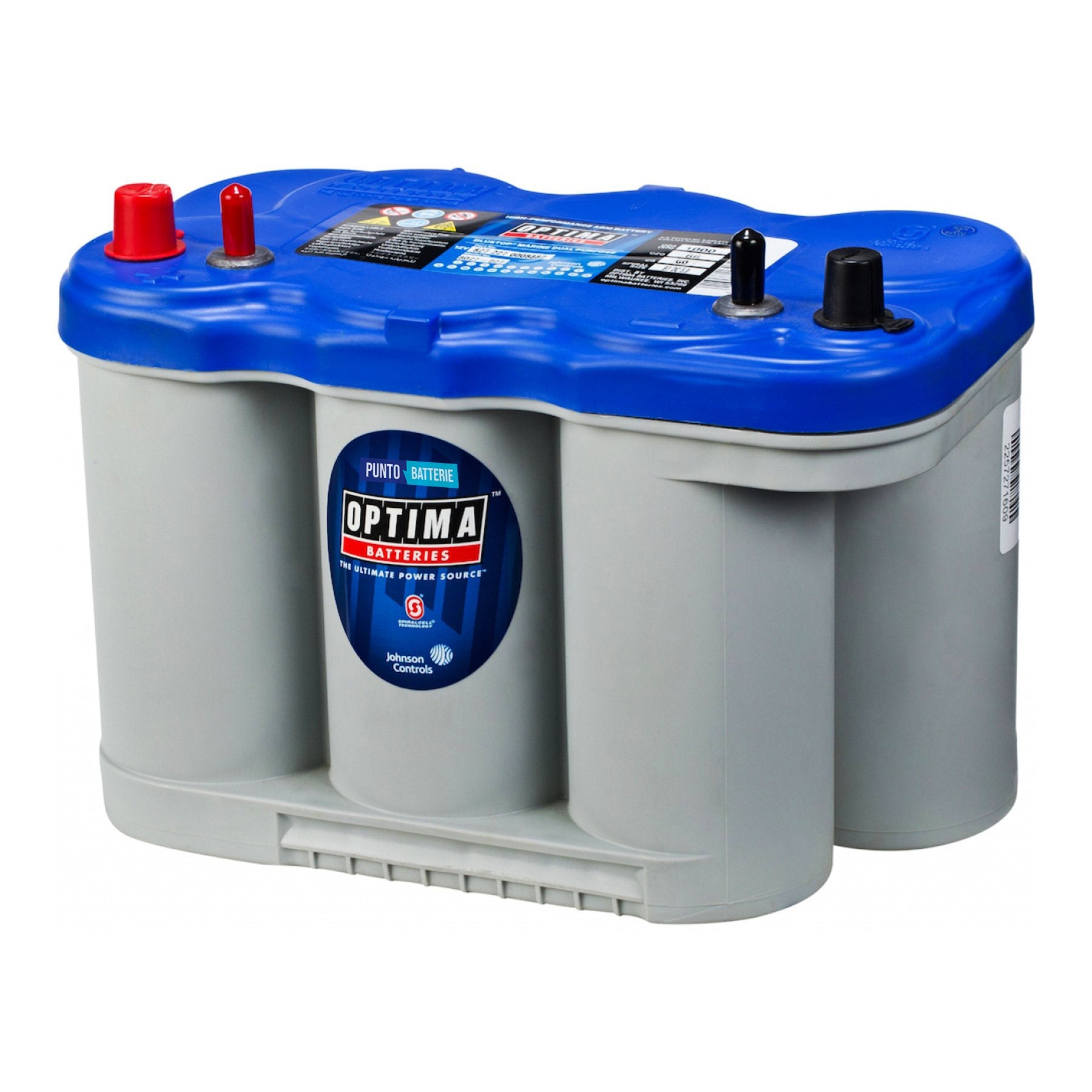Batteria Optima 66Ah, 12V, 309x172x221mm