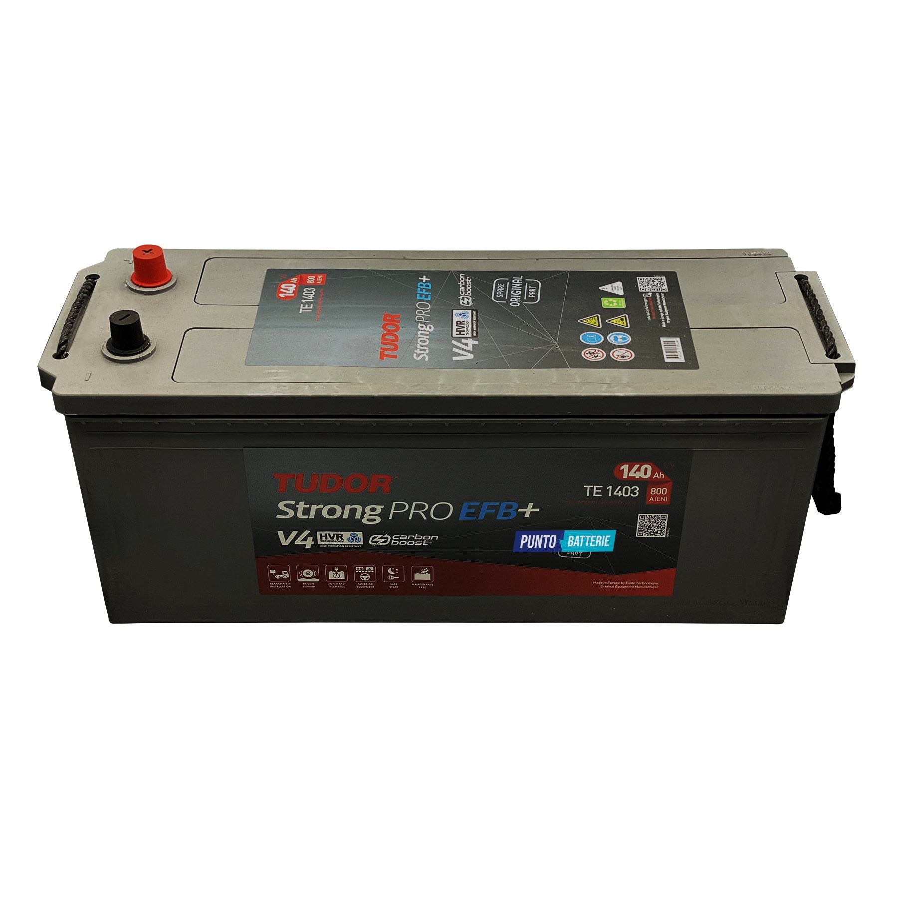 Batteria camion 140ah, 800a, 12v