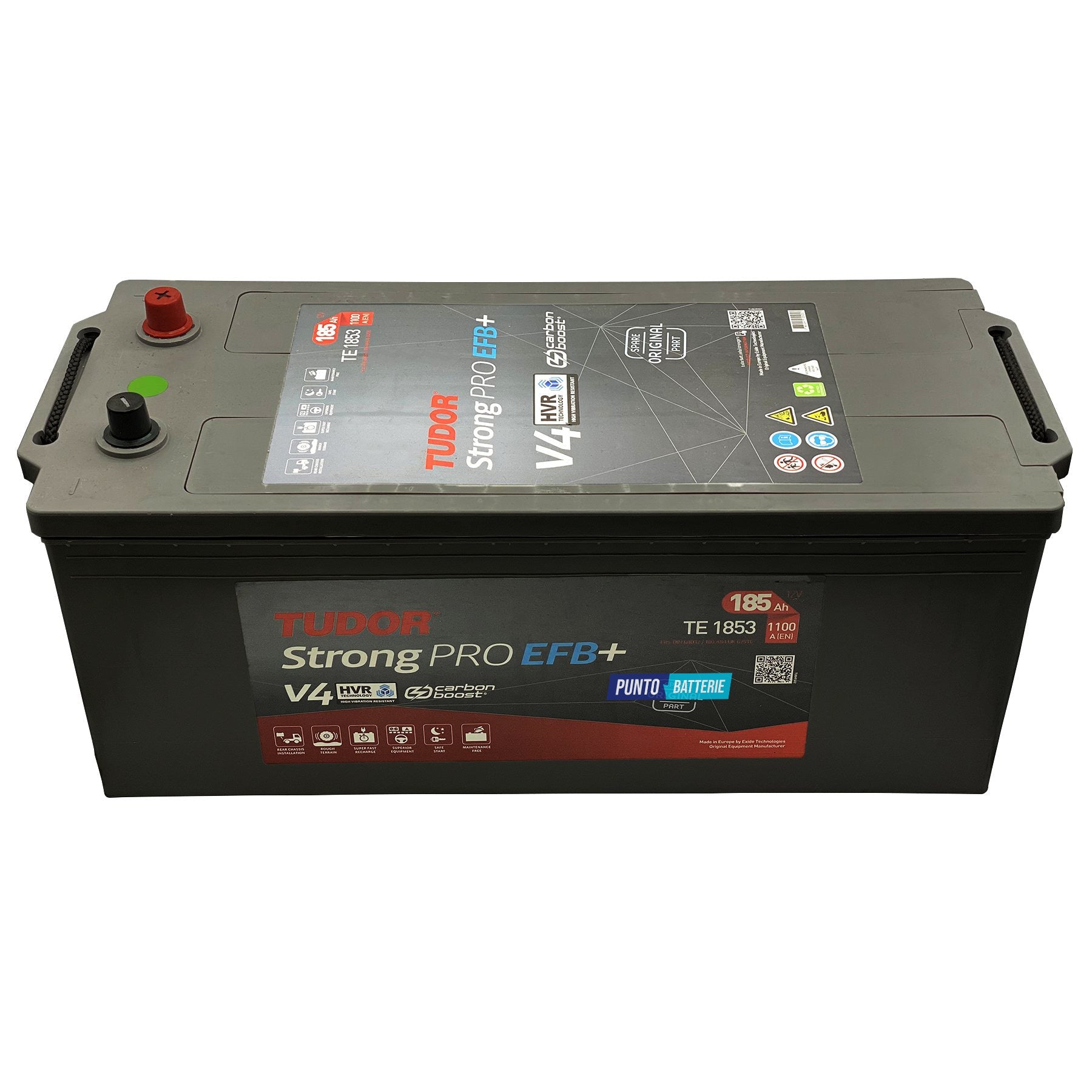 Batteria camion 185ah, 1100a, 12v