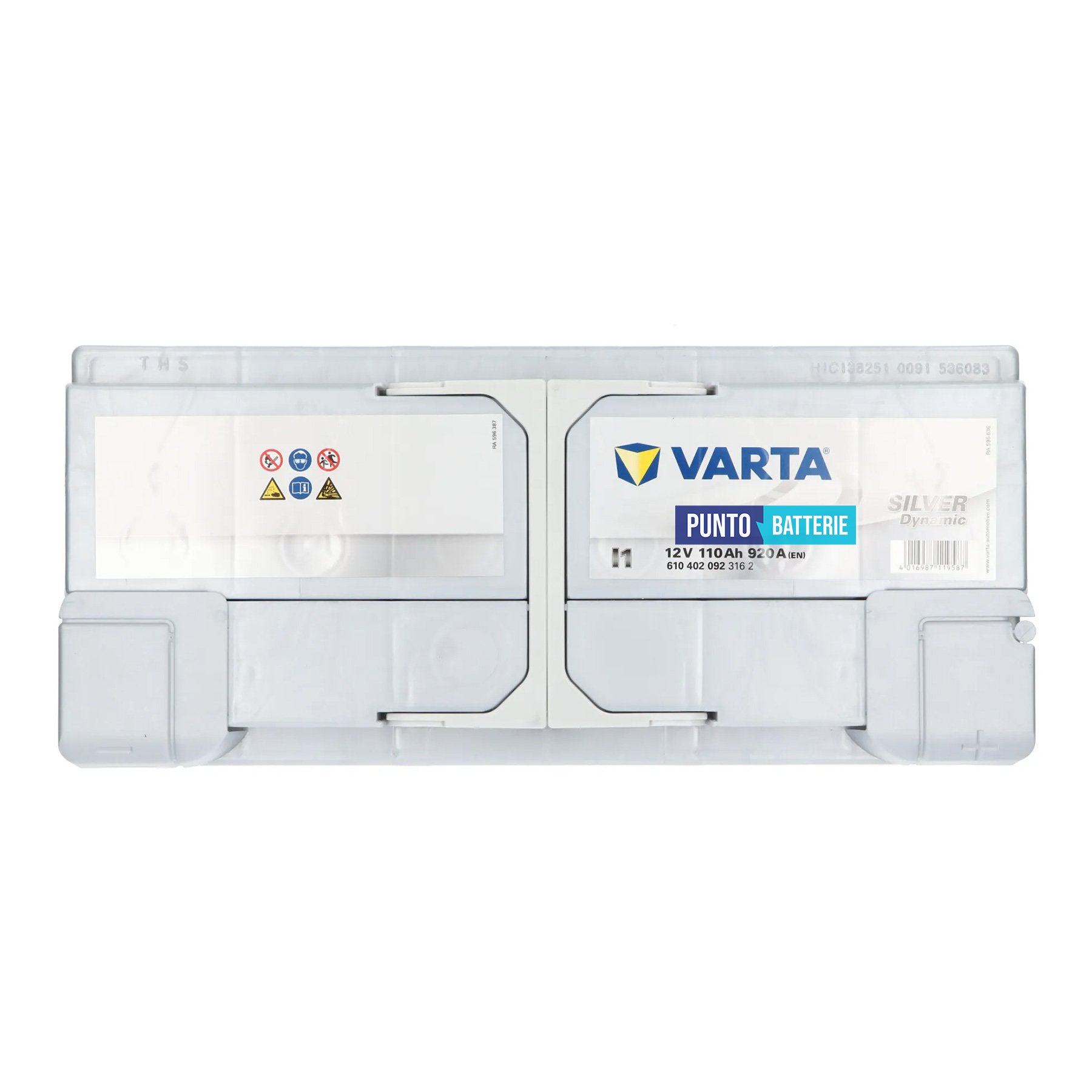 Batteria auto 110ah, 920a, 12v