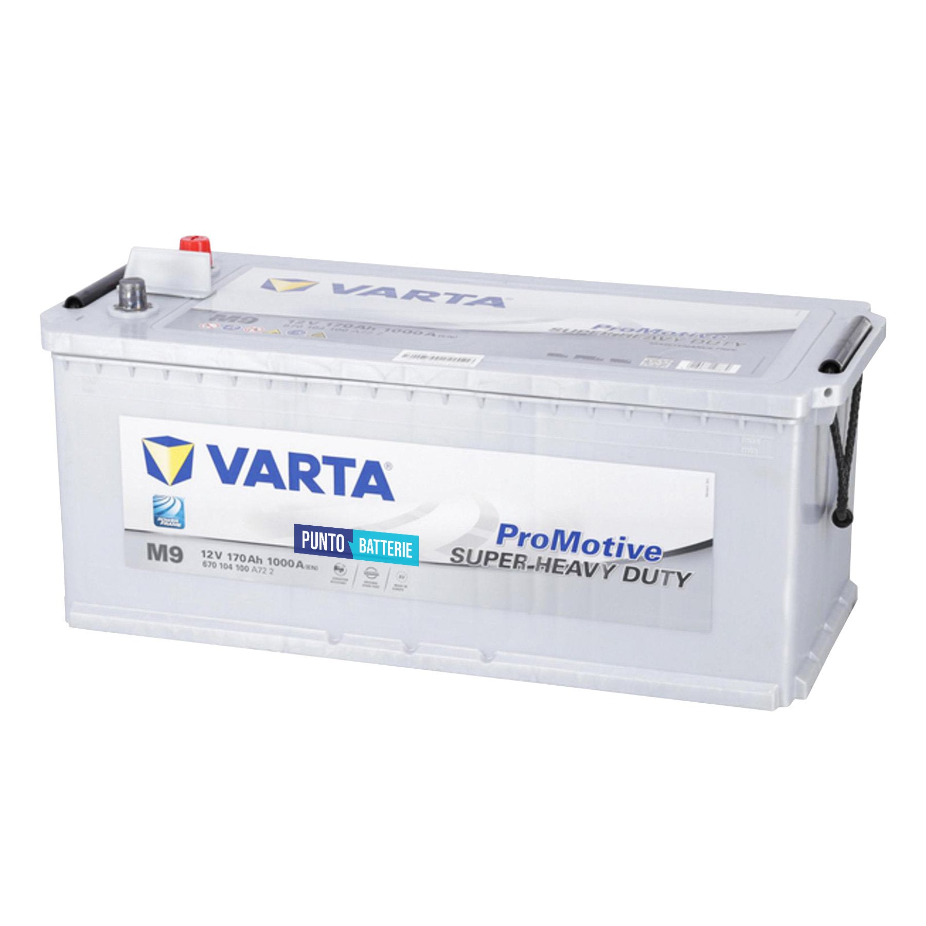 Batteria camion 170ah, 1000a, 12v