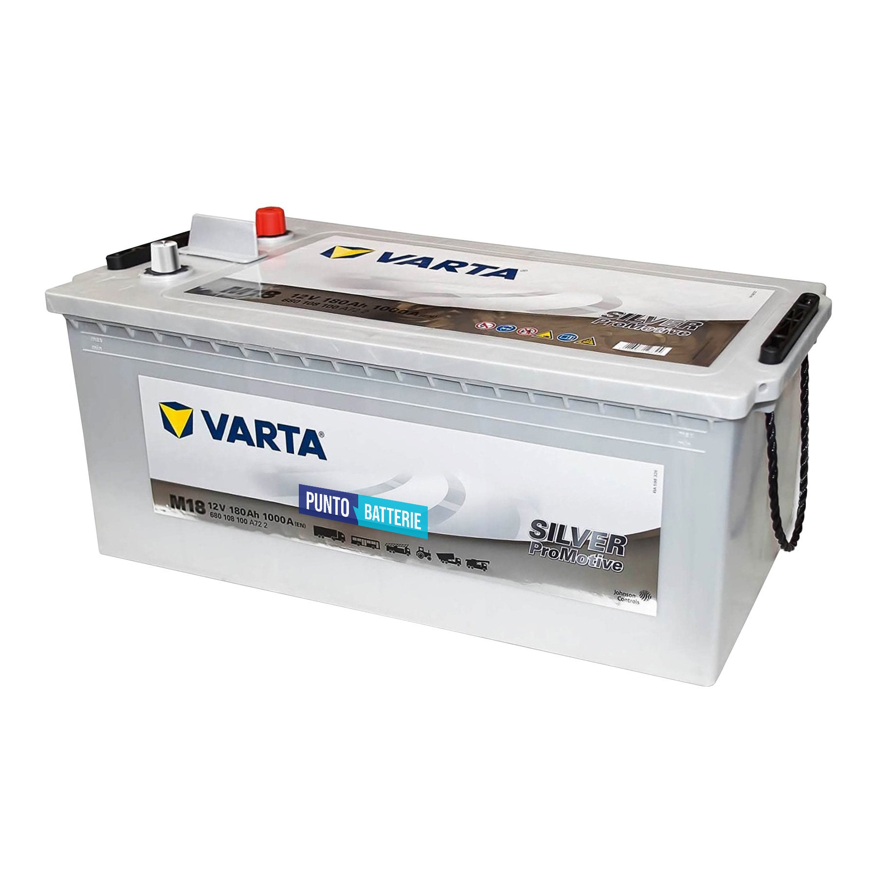 Batteria camion 180ah, 1000a, 12v