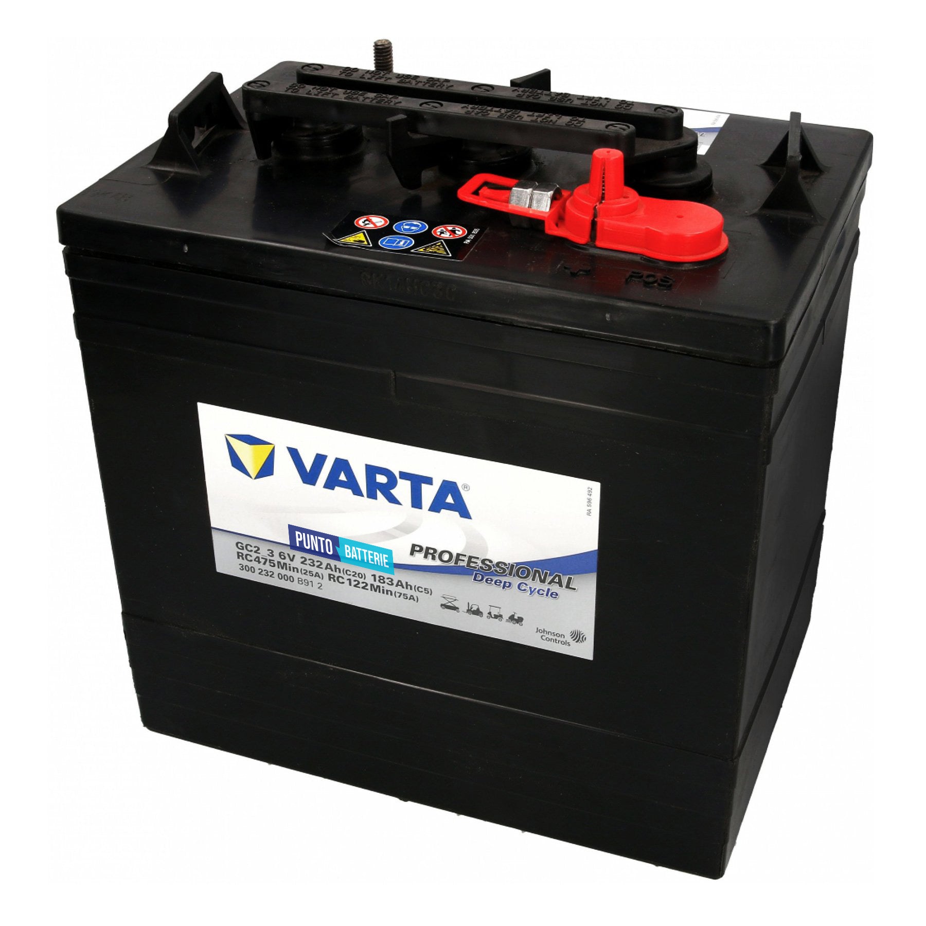 Batteria camper 232ah, 6v