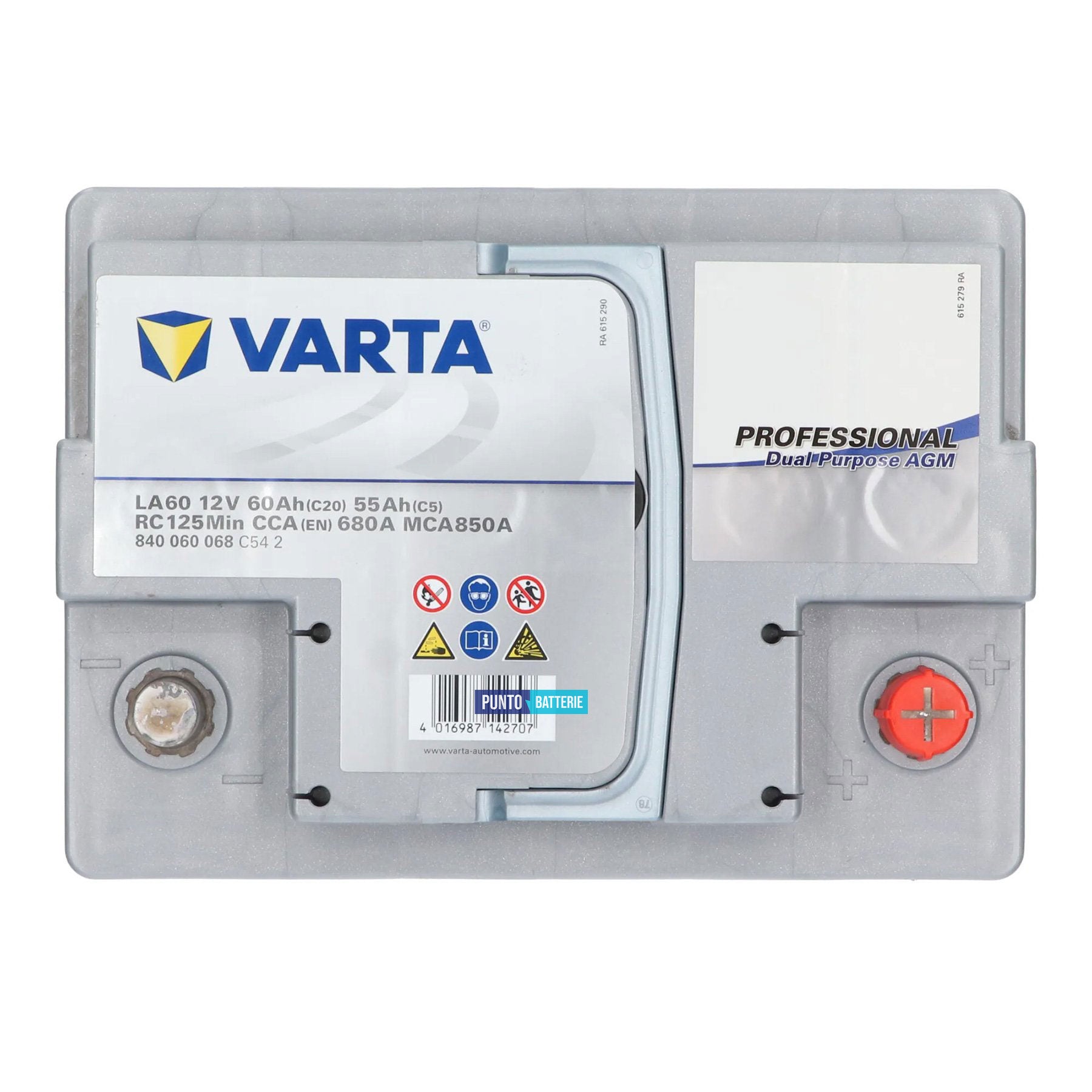 Batteria camper 60ah, 12v