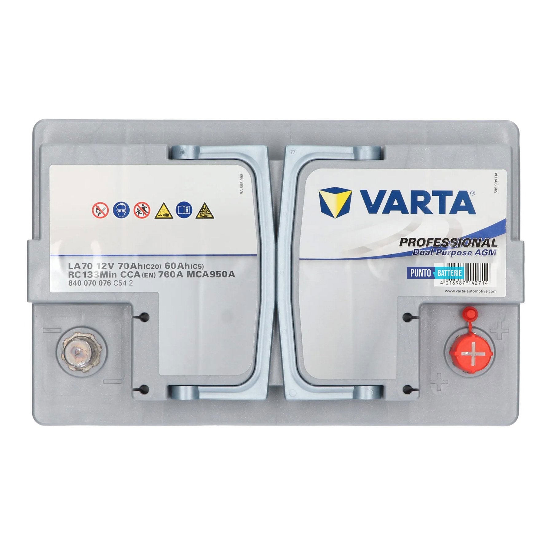 Batteria camper 70ah, 12v