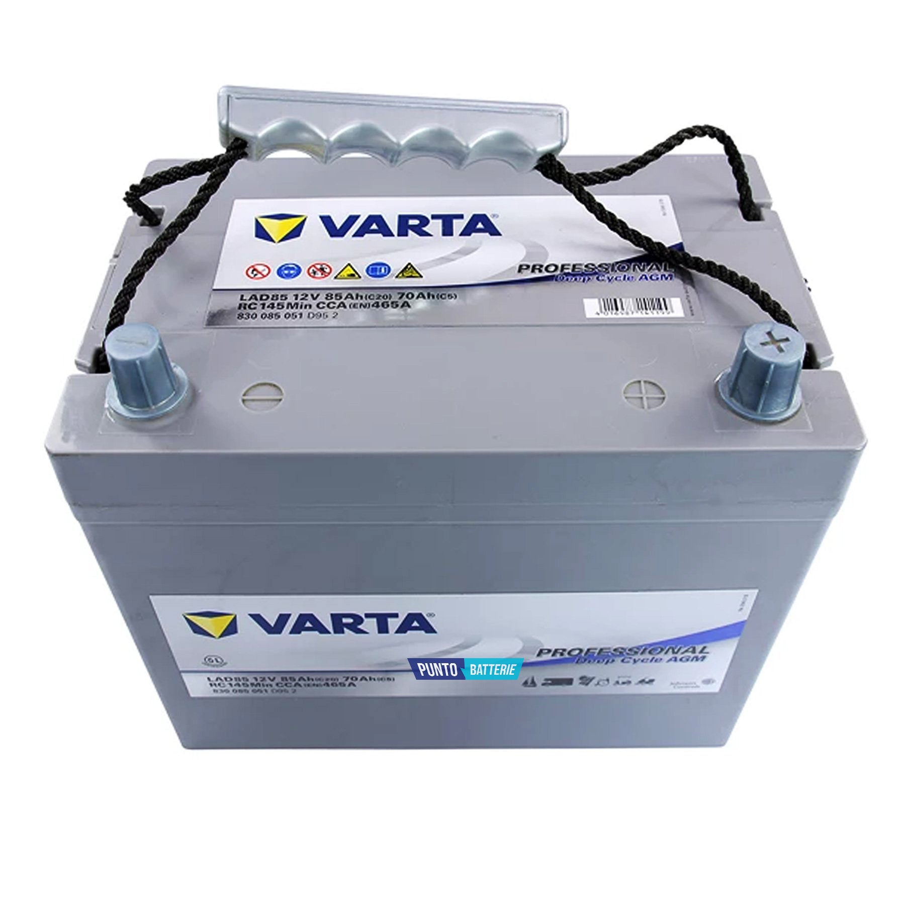 Batteria camper 85ah, 12v