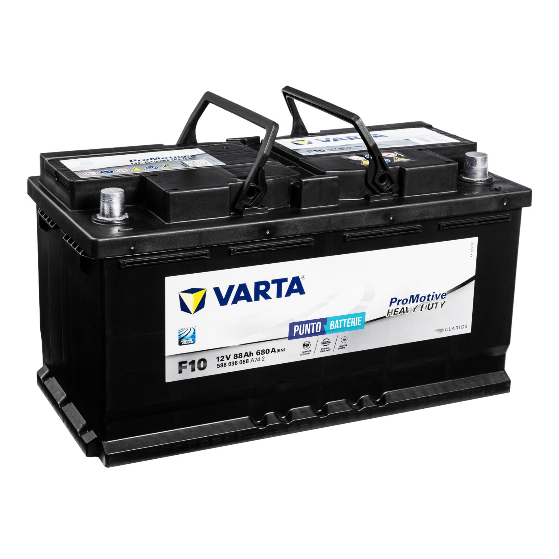 Batteria camion 88ah, 680a, 12v