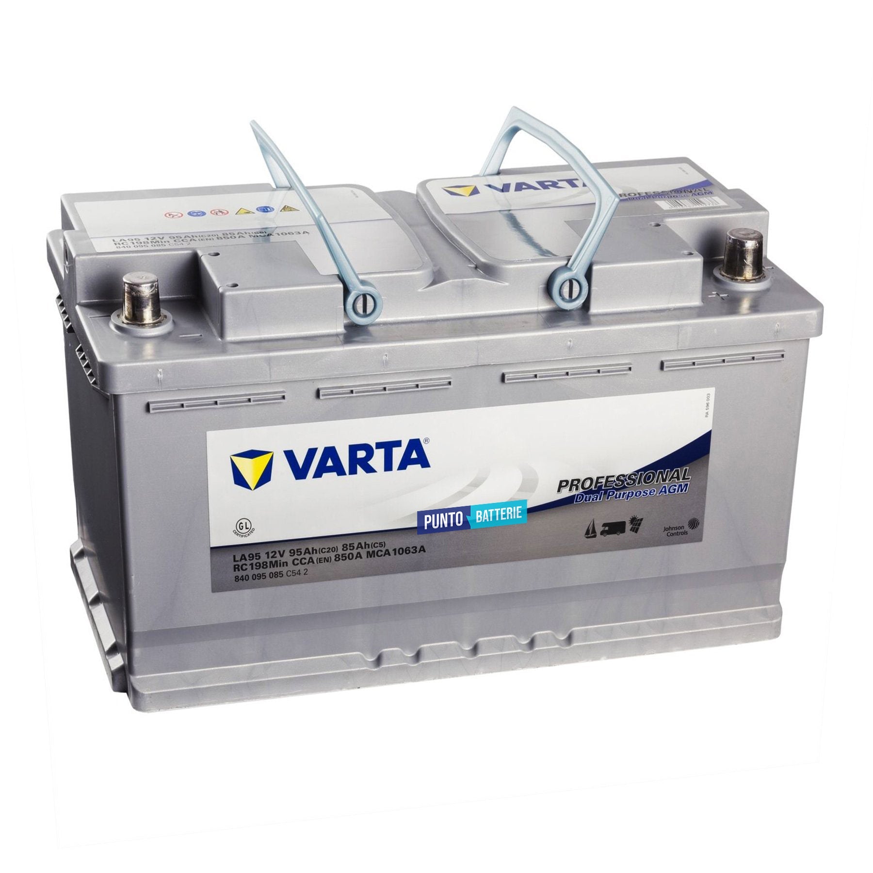 Batteria camper 95ah, 12v