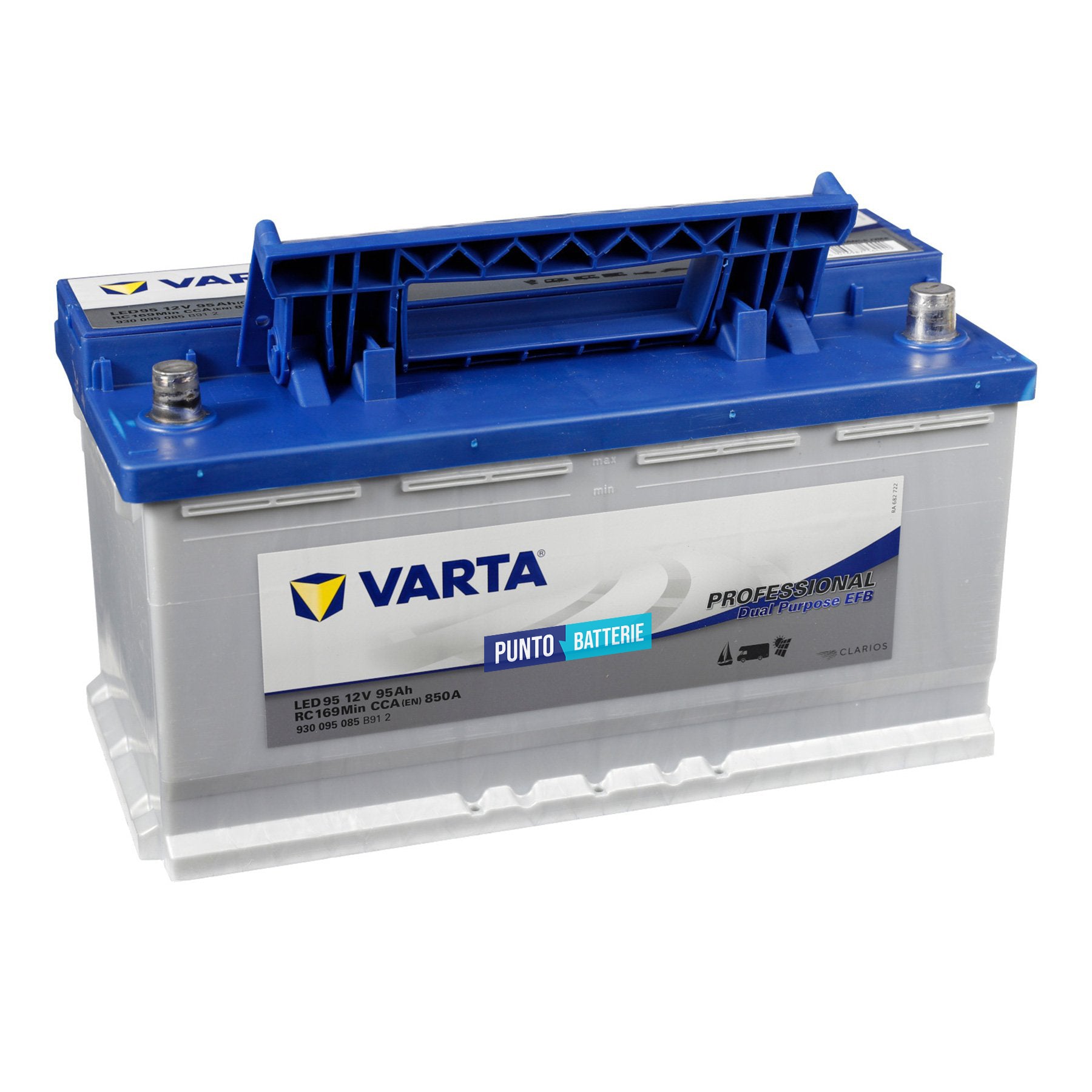 Batteria camper 95ah, 12v